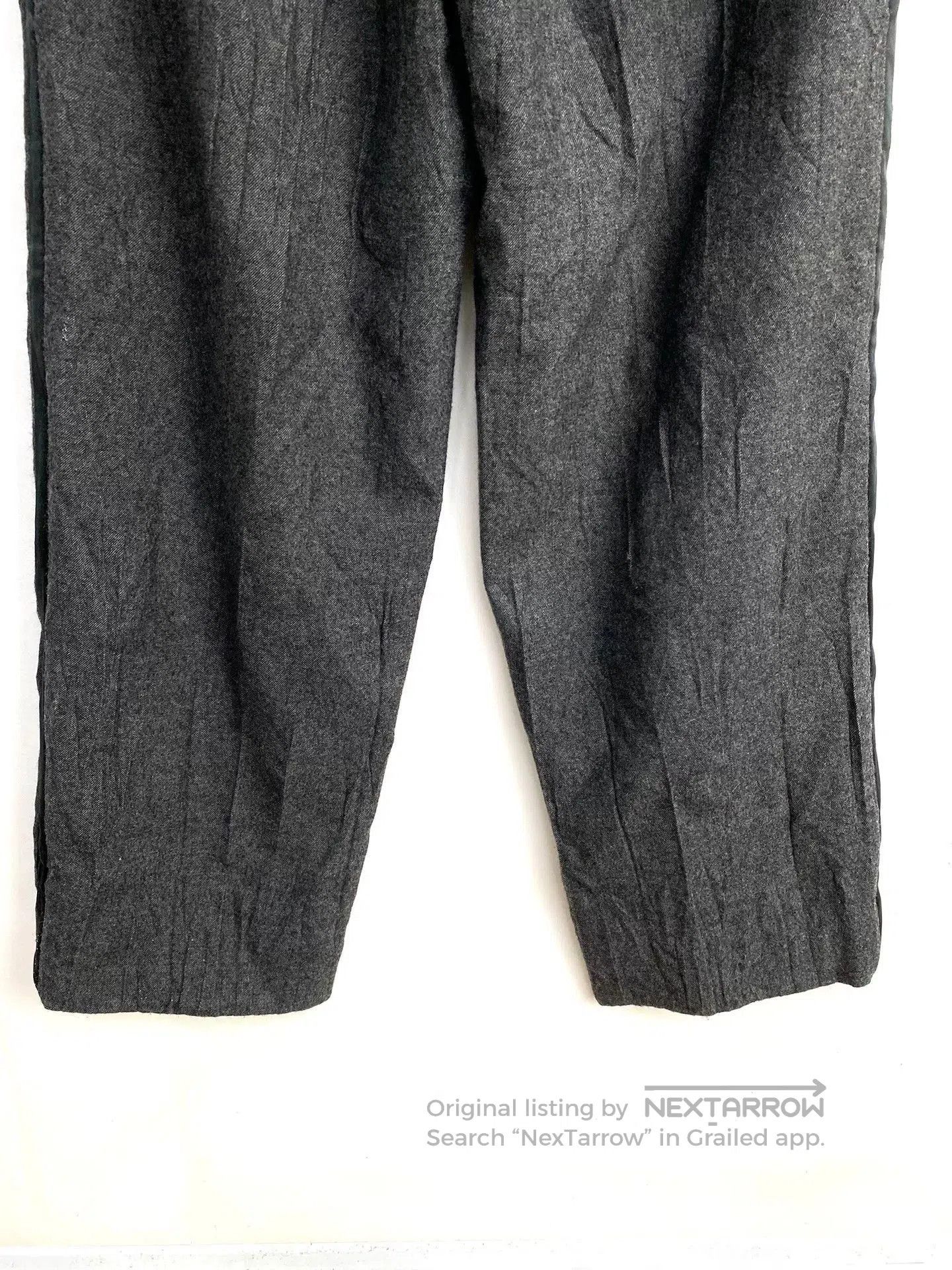 Yohji Yamamoto y's by yohji yamamoto gray wool trousers. Size US 34 / EU 50 - 7 Thumbnail