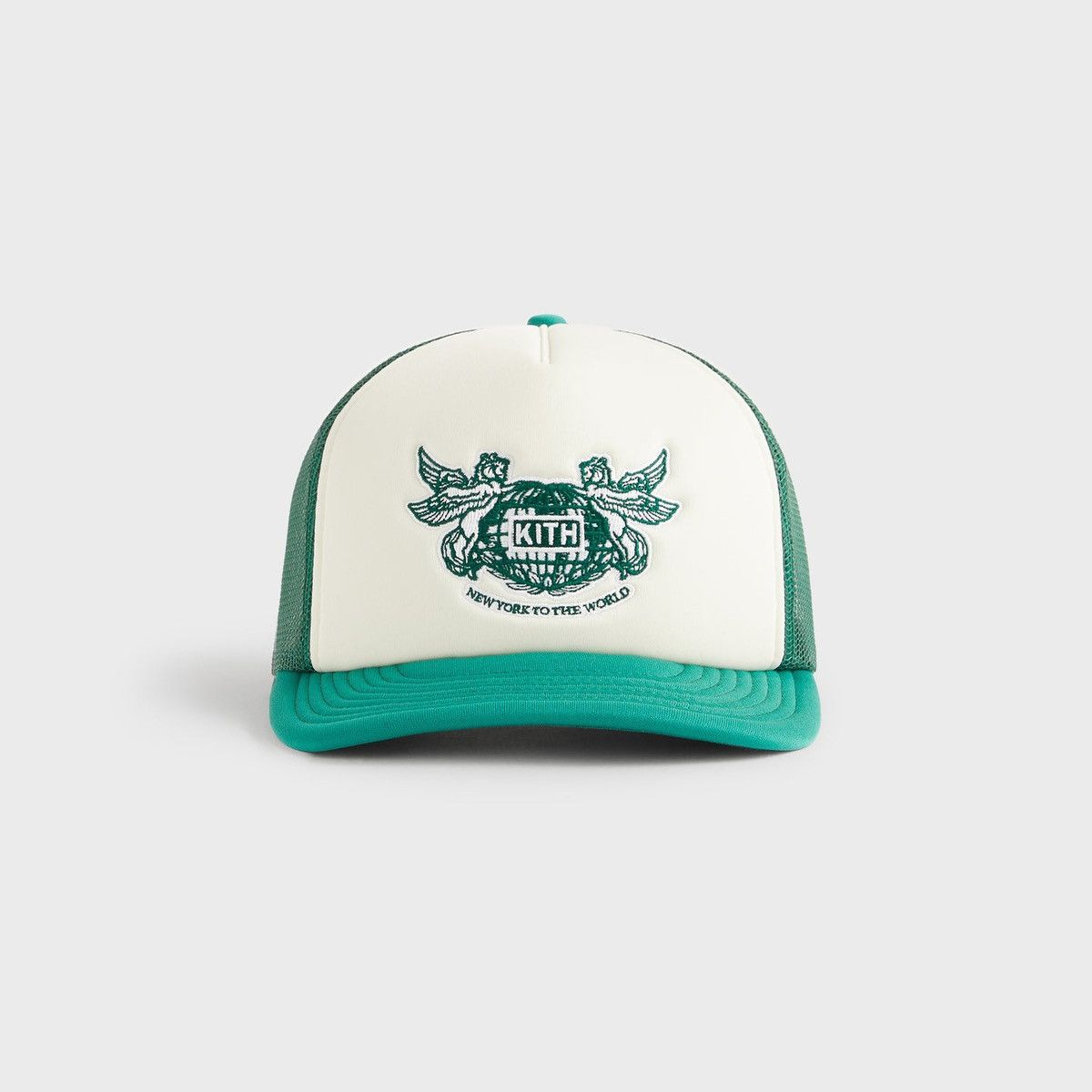 Kith Nolan Trucker Hat Newt (Green) SS25 Snapback
