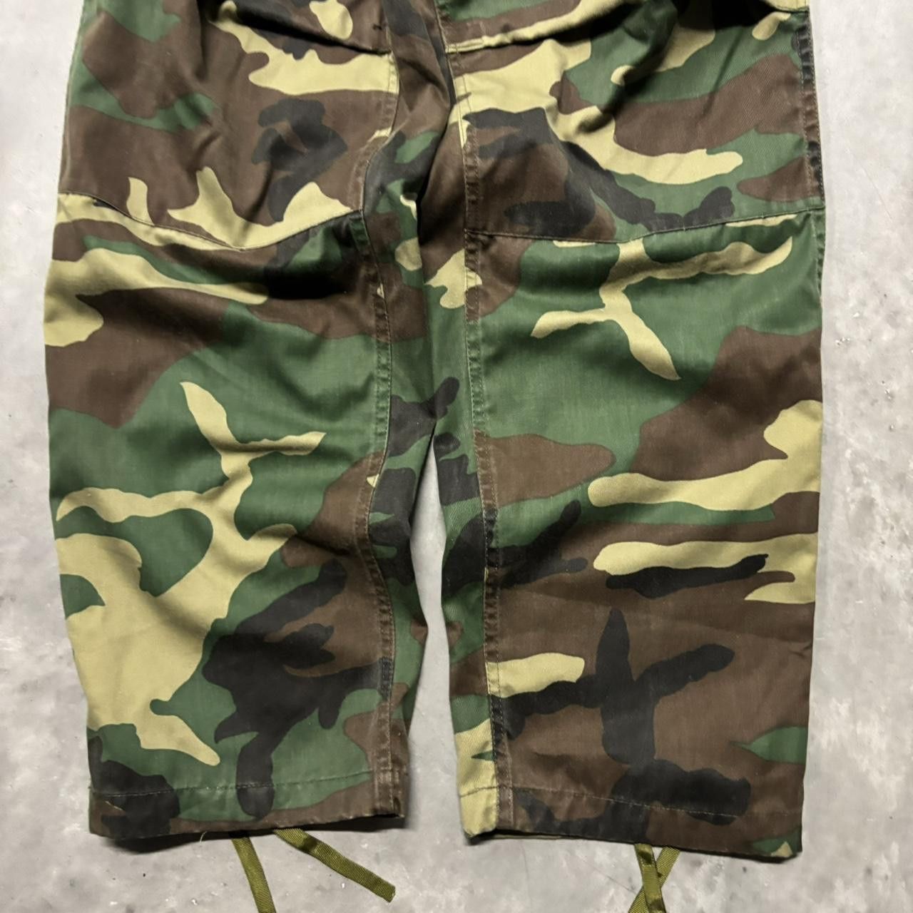 Japanese Brand × Vintage Crazy Vintage Y2K/2000s Military Camo Streetwear Skater Cargo Pants! Size US 27 - 6 Thumbnail