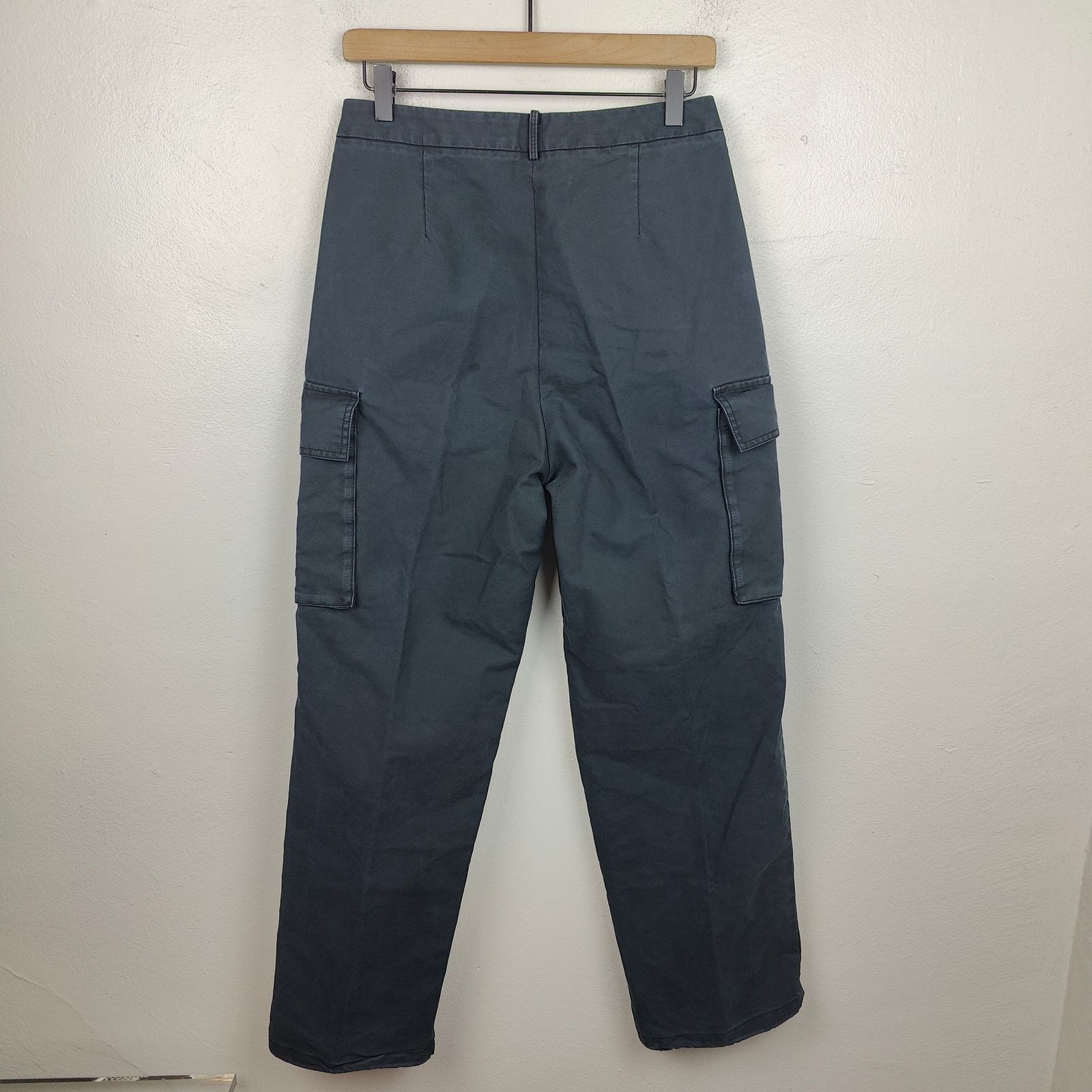 Other The Frankie Shop Gia Cargo Pants Womens Medium Navy Blue Size 30" / US 8 / IT 44 - 5 Thumbnail