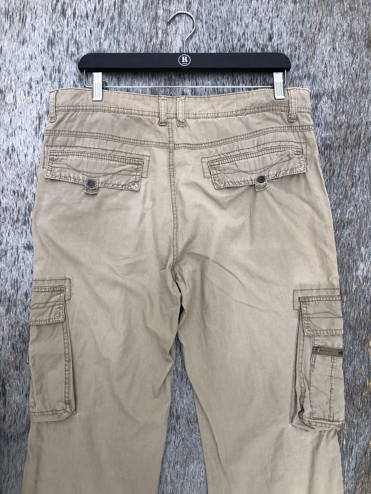 Japanese Brand Vintage Cargo Pants 8 Pocket Rare Design Size US 36 / EU 52 - 14 Thumbnail