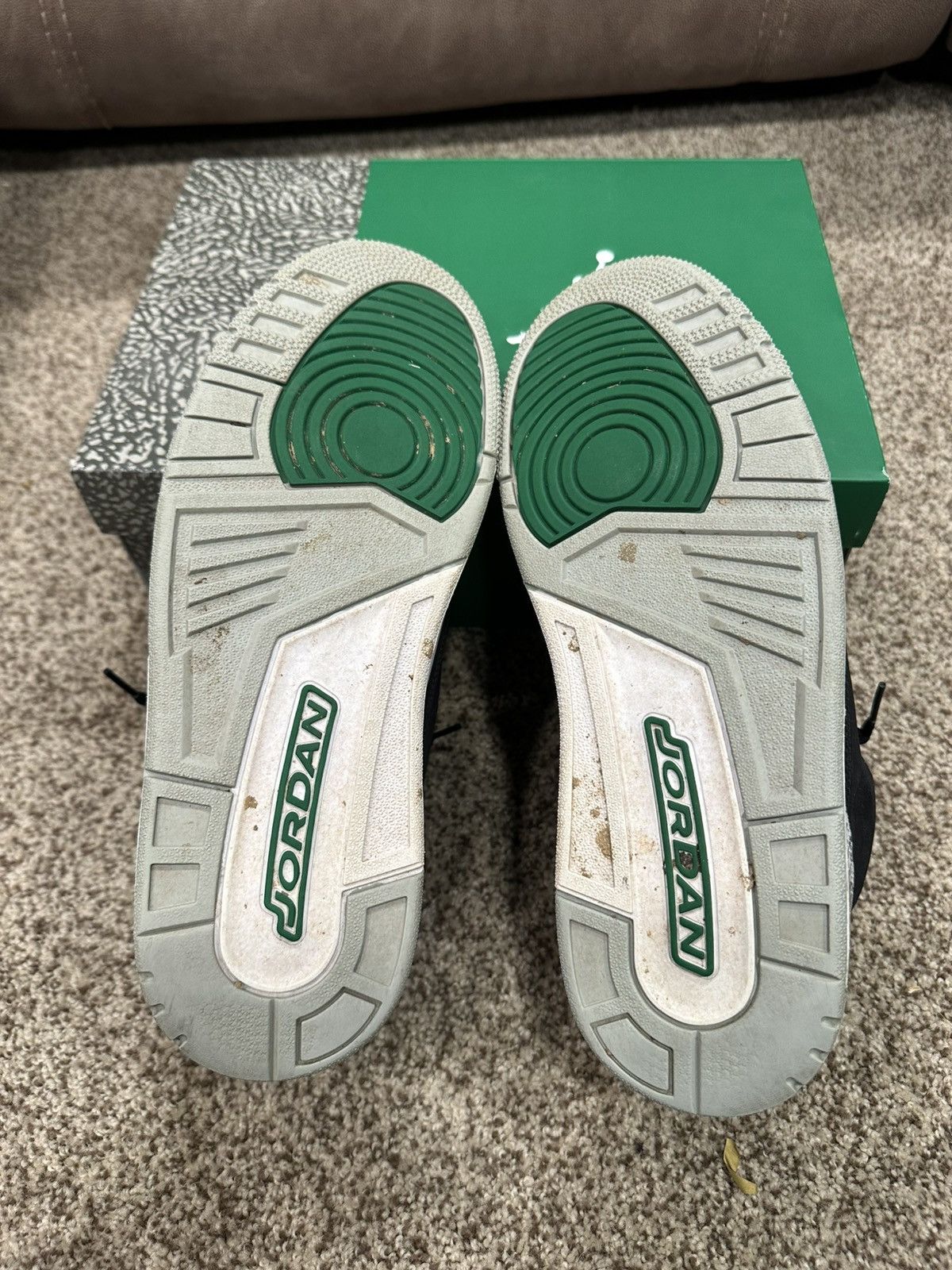 Jordan Brand Jordan 3 “Pine Green” Size US 10 / EU 43 - 4 Thumbnail