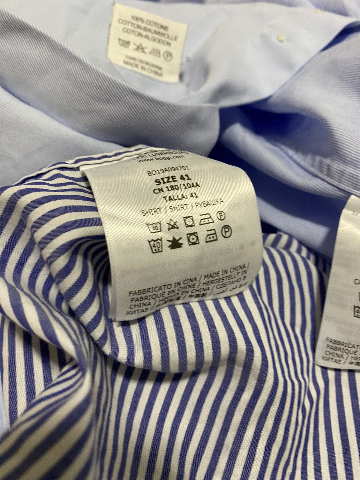 Boggi Rare Pack x3 BOGGI Milano Japanese Exclusive Shirt Button UP Size US L / EU 52-54 / 3 - 19 Thumbnail