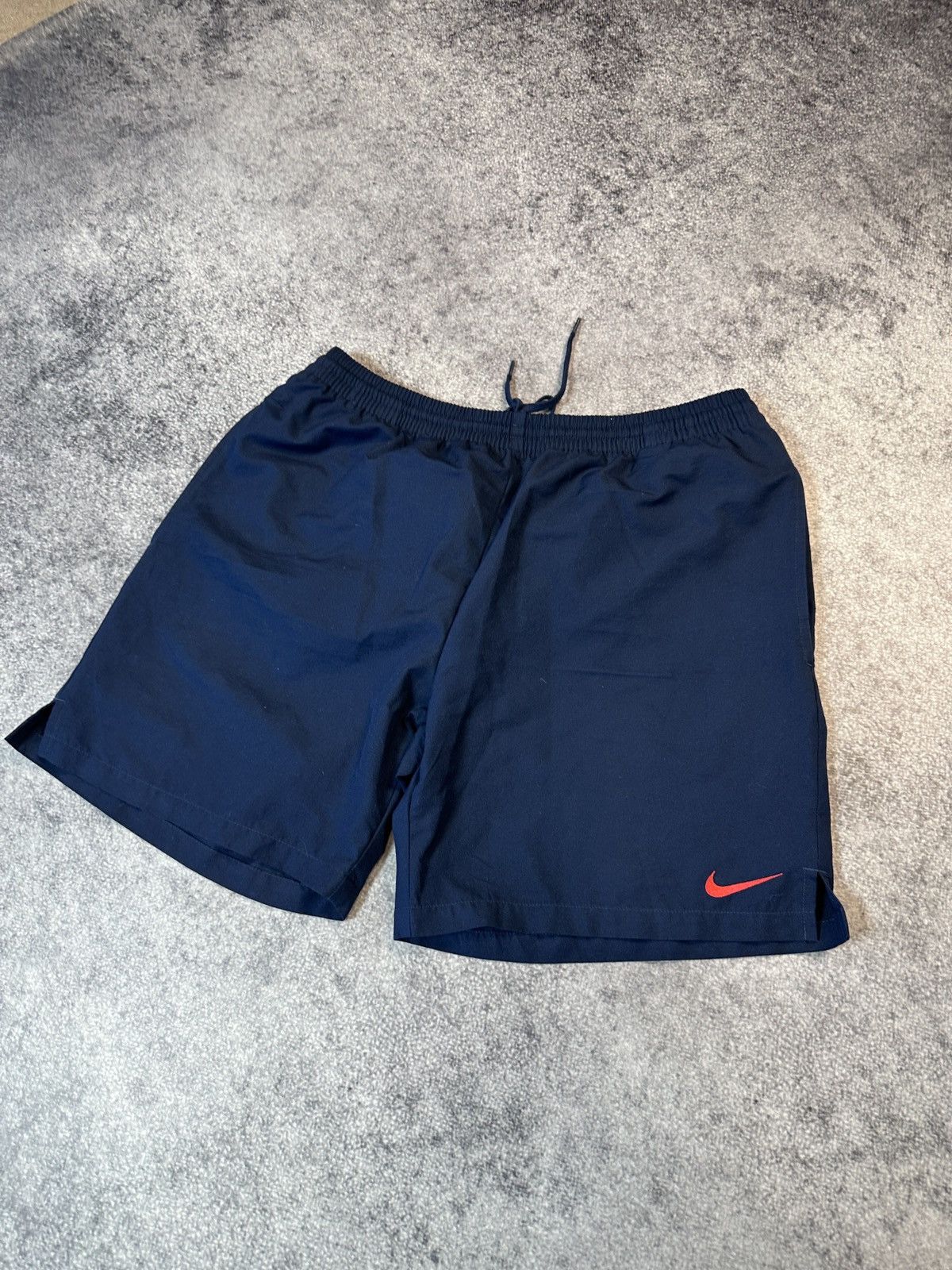 Nike × Vintage Y2K vintage Nike Logo Back shorts casual Streetwear hype L Size US 34 / EU 50 - 3 Thumbnail