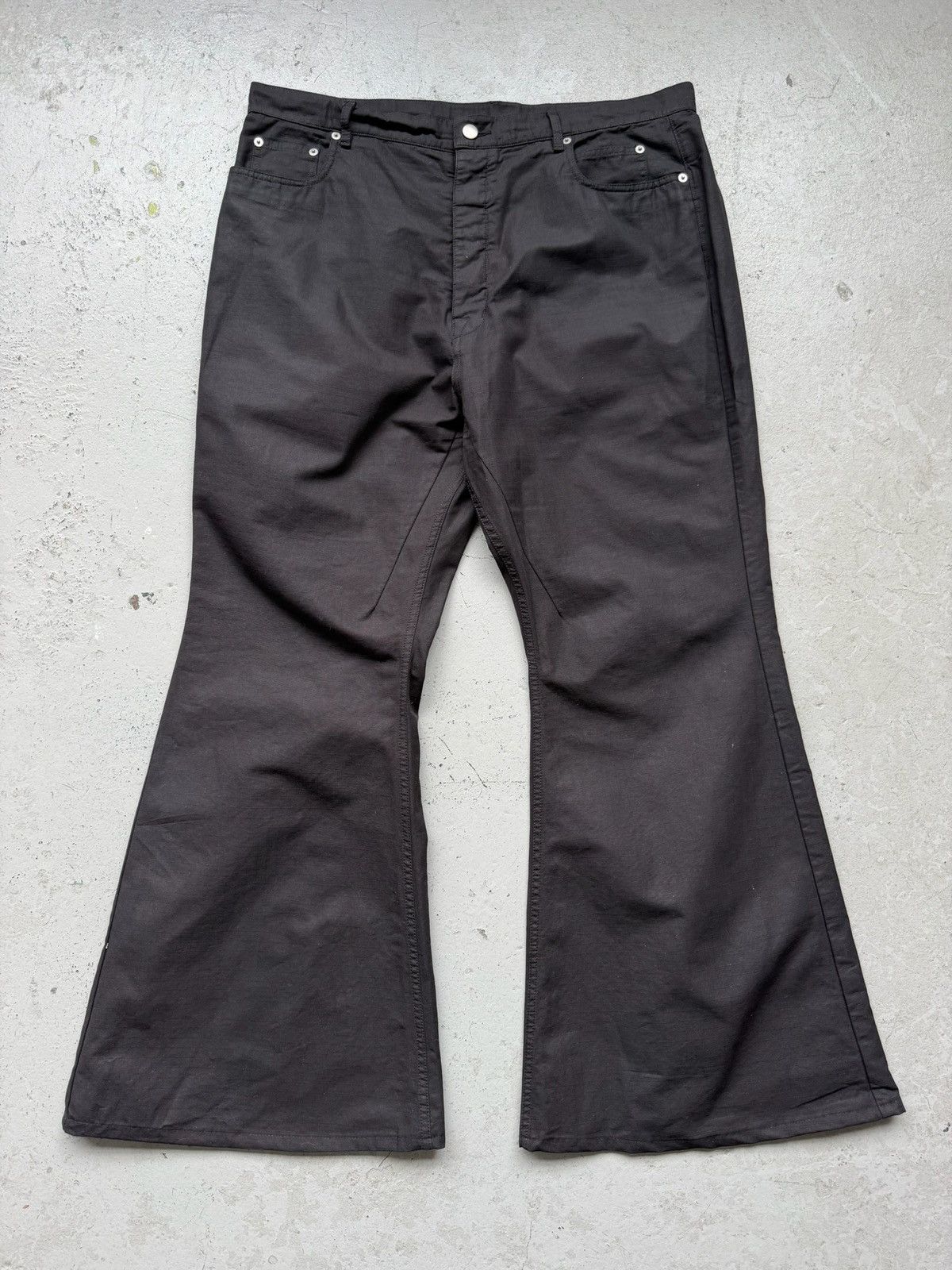 Rick Owens Rick Owens SS23 Edfu Black Bolan Trousers Size US 38 / EU 54 - 1 Thumbnail