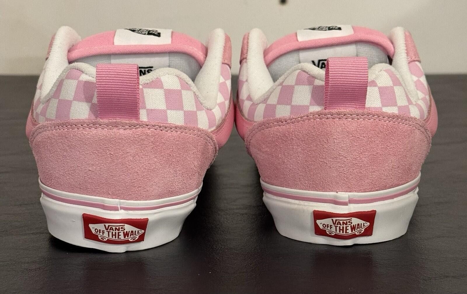 Vans Vans Knu Skool Checkerboard Pink White VN000D2T2W0 Size US 6.5 / EU 39-40 - 5 Thumbnail