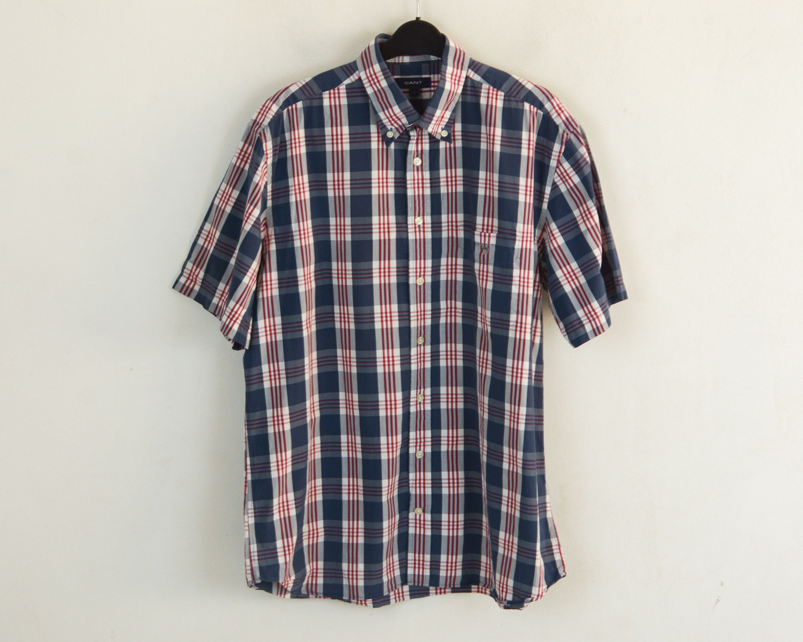 Gant GANT L Regular Fit Casual Shirt Button Up Short Sleeve Size US L / EU 52-54 / 3 - 1 Thumbnail