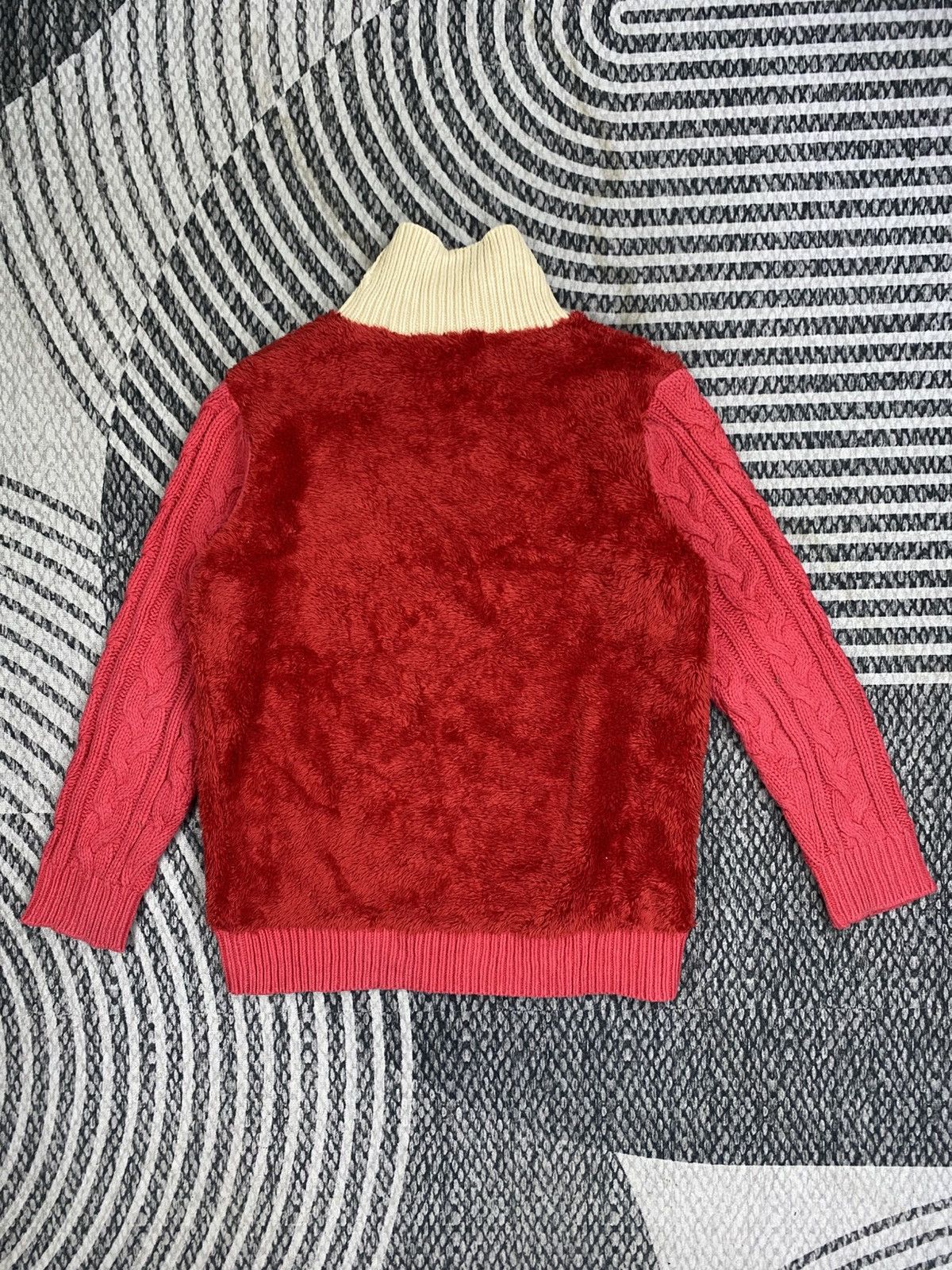 Uniqlo Vintage Uniqlo X Undercover Fleece Knitted Sweater Size US S / EU 44-46 / 1 - 2 Thumbnail