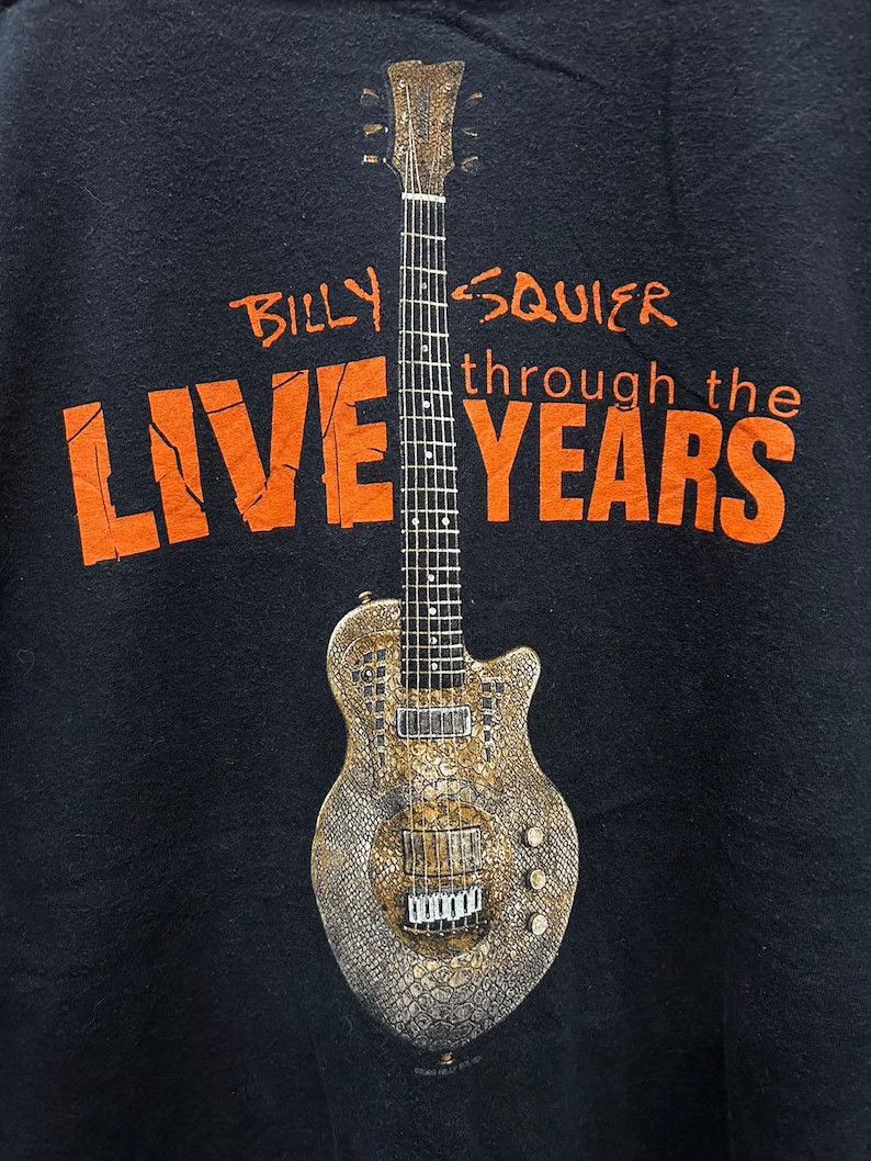 Band Tees Vintage 2000s Billy Squier tshirt size 2XL Size US XXL / EU 58 / 5 - 4 Thumbnail