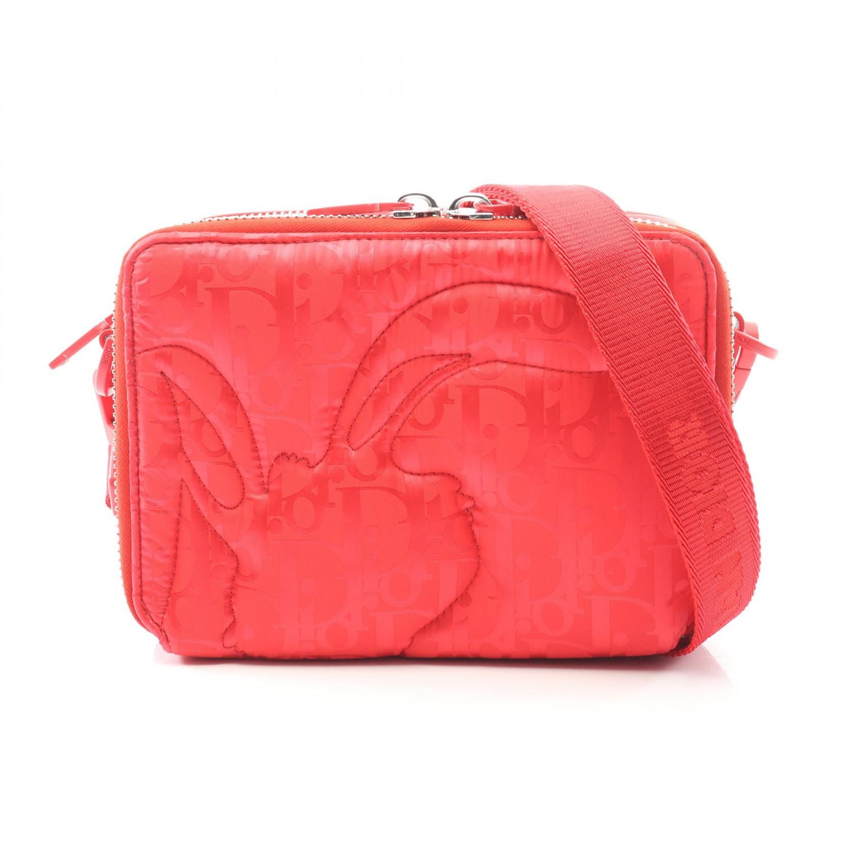 Dior Dior Dior ChristianDior × ERL Mirage Nylon Leather Shoulder Bag Textile Shoulder Bag 2ESBC119RAY DUTY FREE for USA Size ONE SIZE - 1 Thumbnail