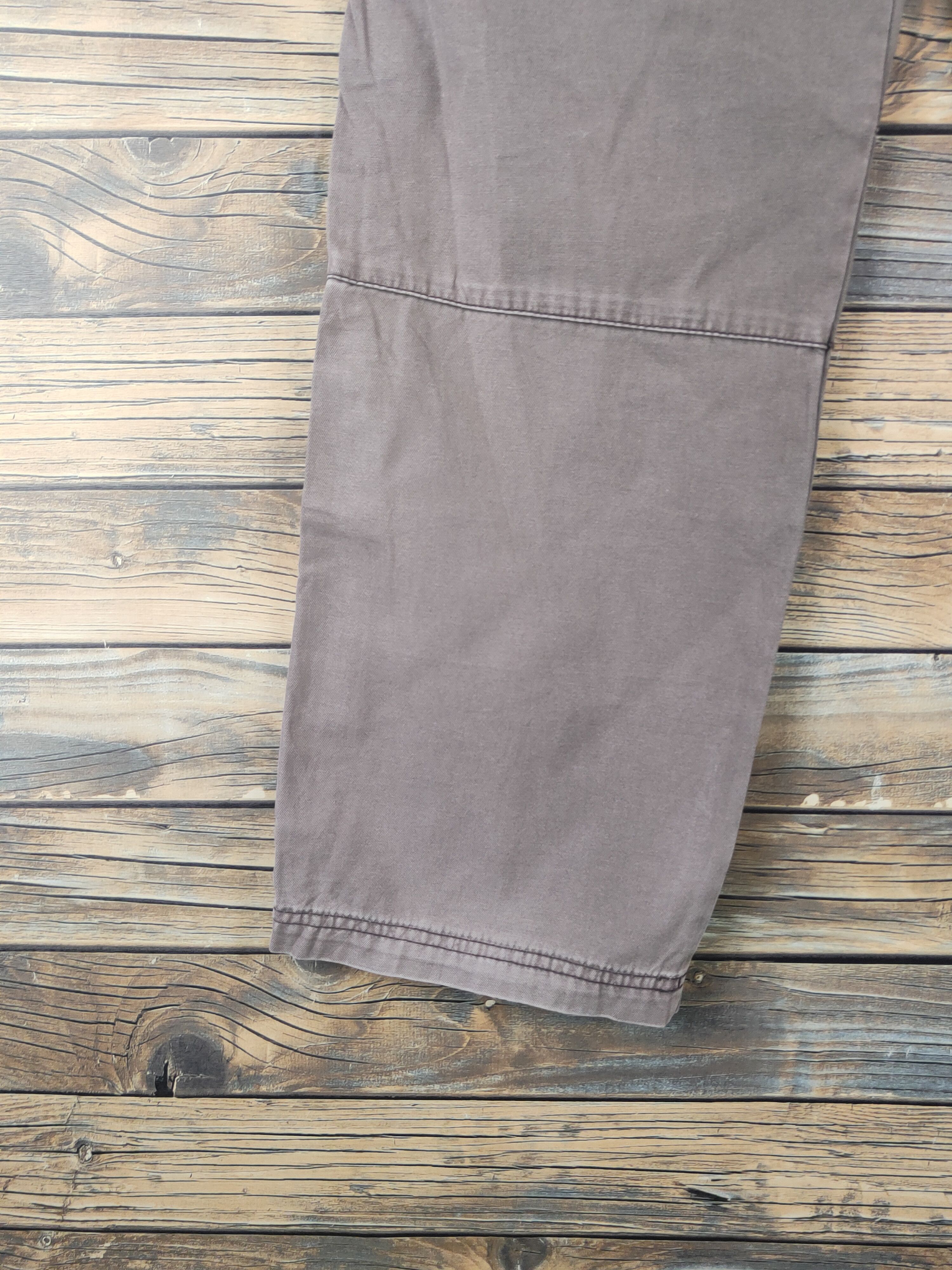 Japanese Brand DL Japanese Brand Brown Faded Multipocket Cargo Pants #1644 Size US 30 / EU 46 - 9 Thumbnail