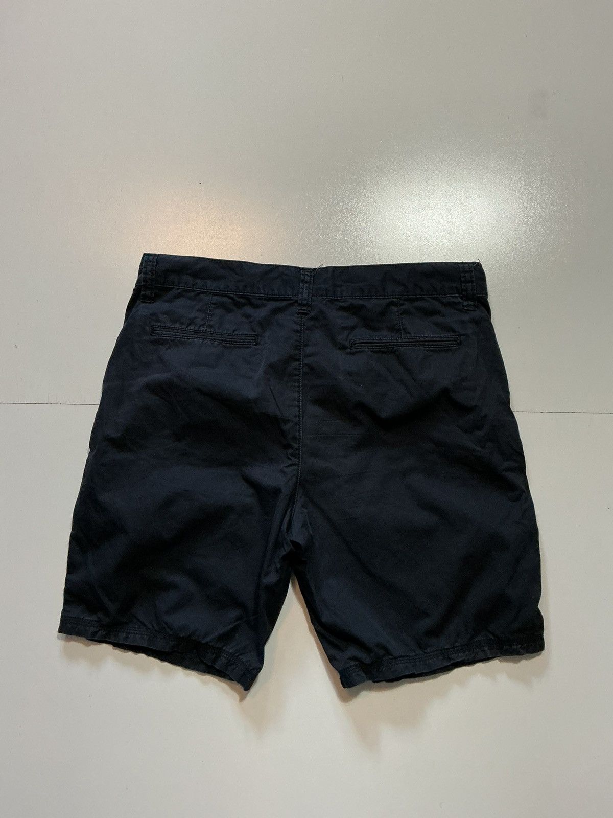 John Varvatos John Varvatos Star USA Midnight Flat Front 8" Inseam Shorts Size US 32 / EU 48 - 3 Thumbnail