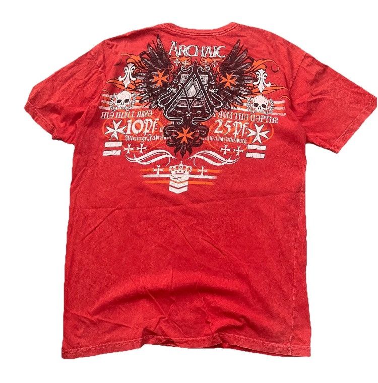 Affliction × Vintage Affliction Archaic Tee Shirt Size US XL / EU 56 / 4 - 6 Thumbnail
