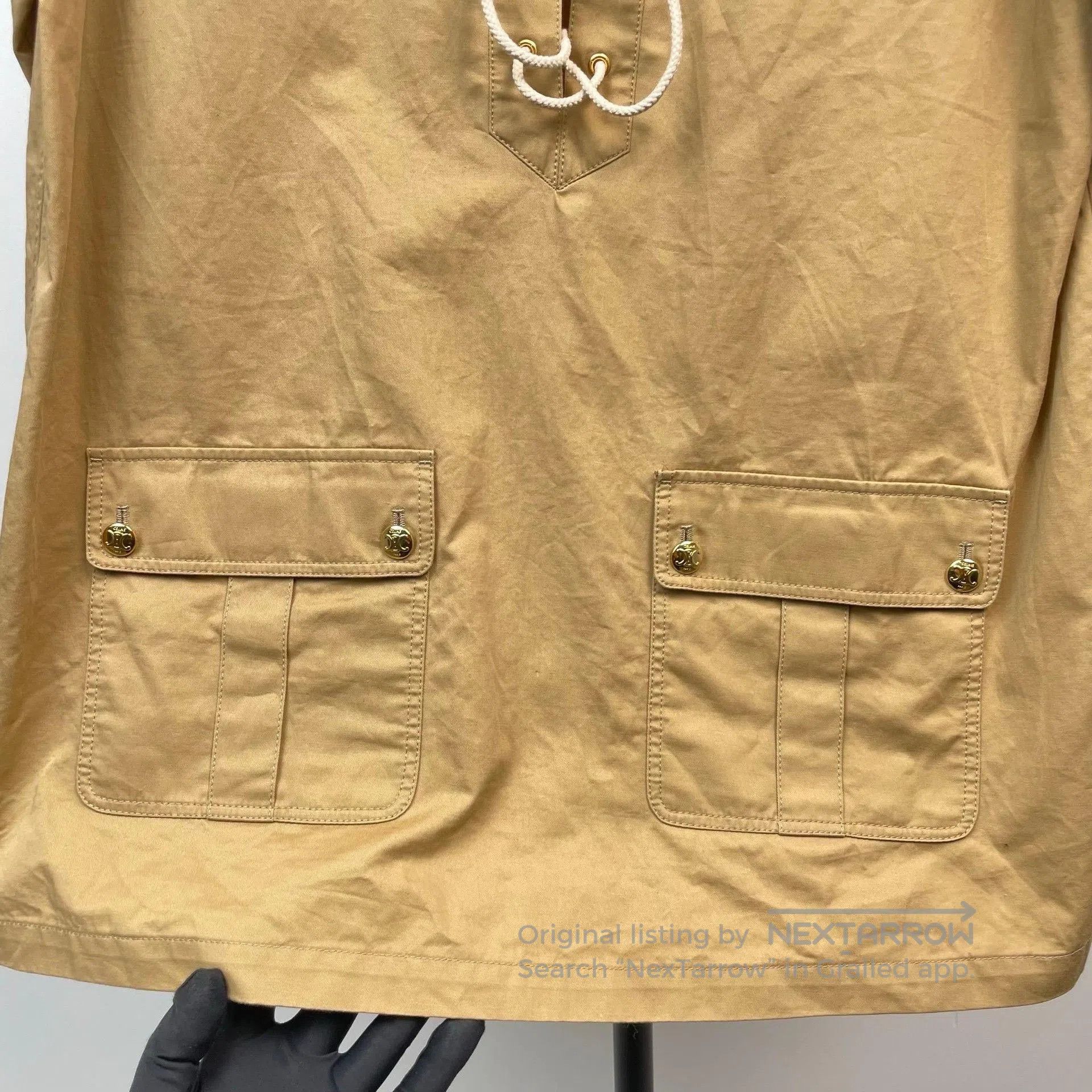 Celine Celine Beige V. Size S / US 4 / IT 40 - 4 Thumbnail