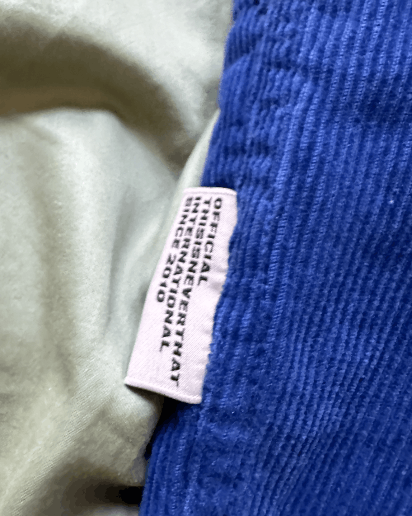 thisisneverthat thisneverthat Blue Corduroy Pant Size US 28 / EU 44 - 6 Thumbnail