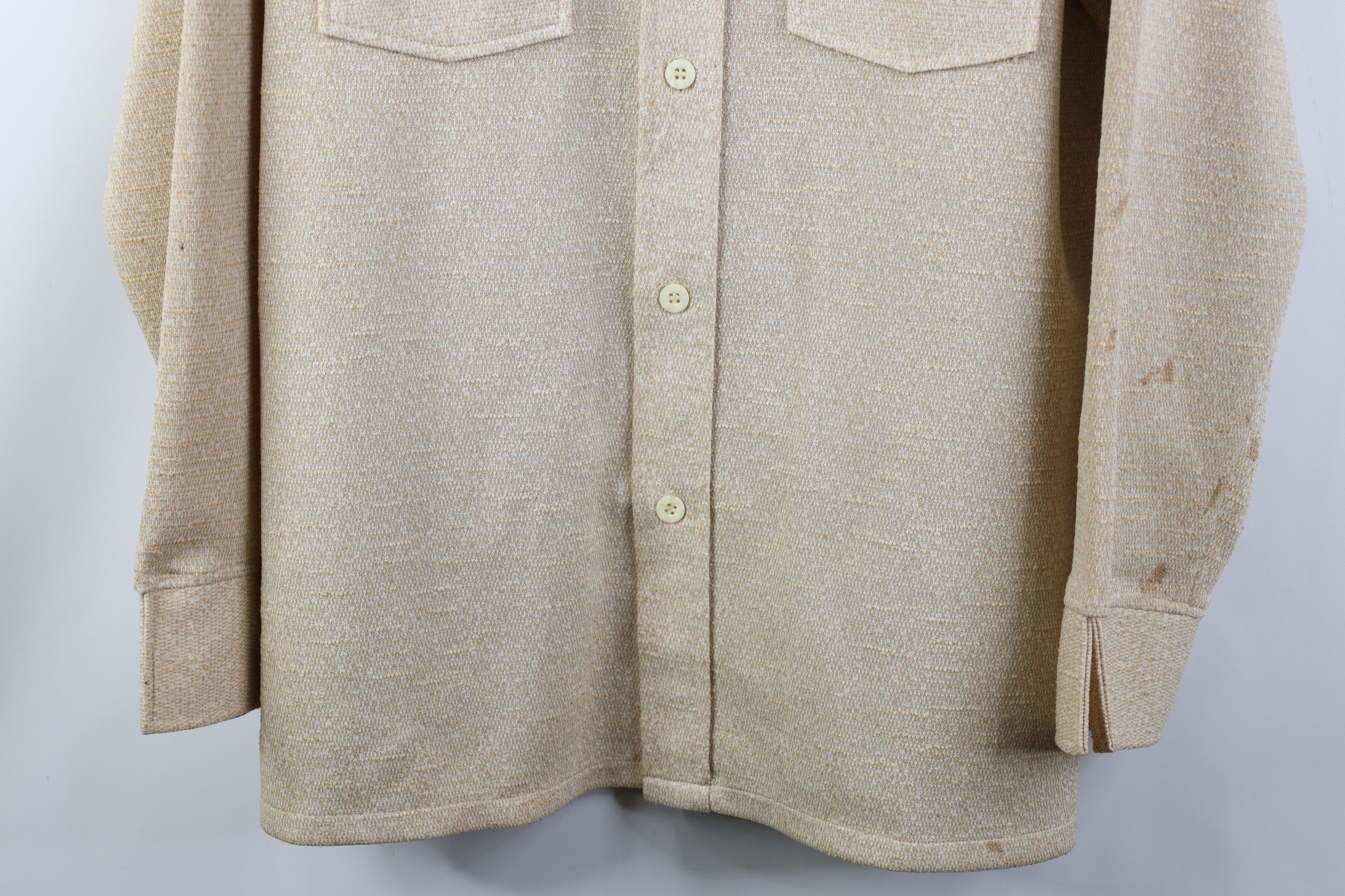 Wrangler Vintage 70s Wrangler Button Shirt Jacket Jac Shirt USA Size US L / EU 52-54 / 3 - 3 Thumbnail