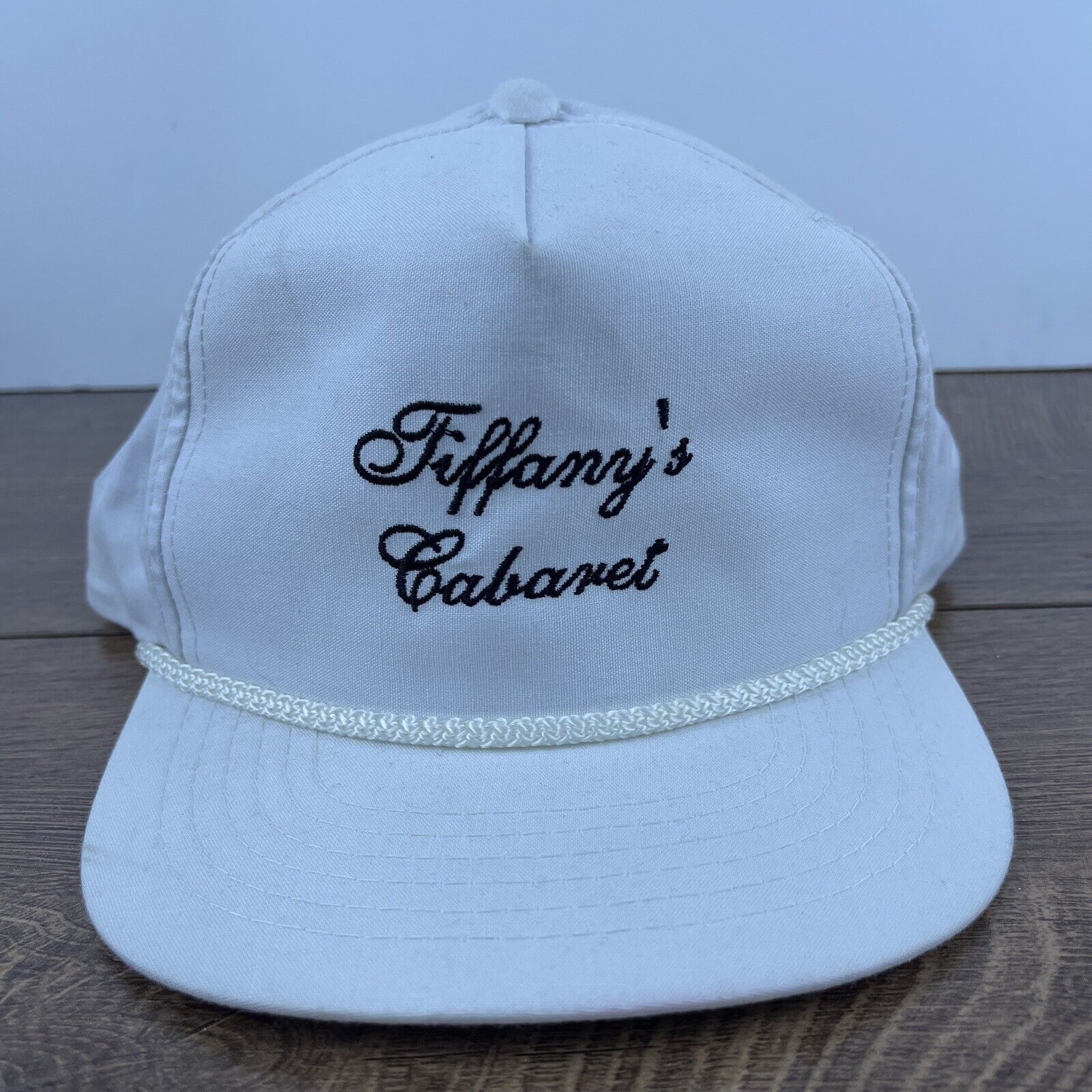 Other Tiffany’s Cabarnet Hat Hat White Hat Adjustable Snapback Adu Size ONE SIZE - 3 Thumbnail