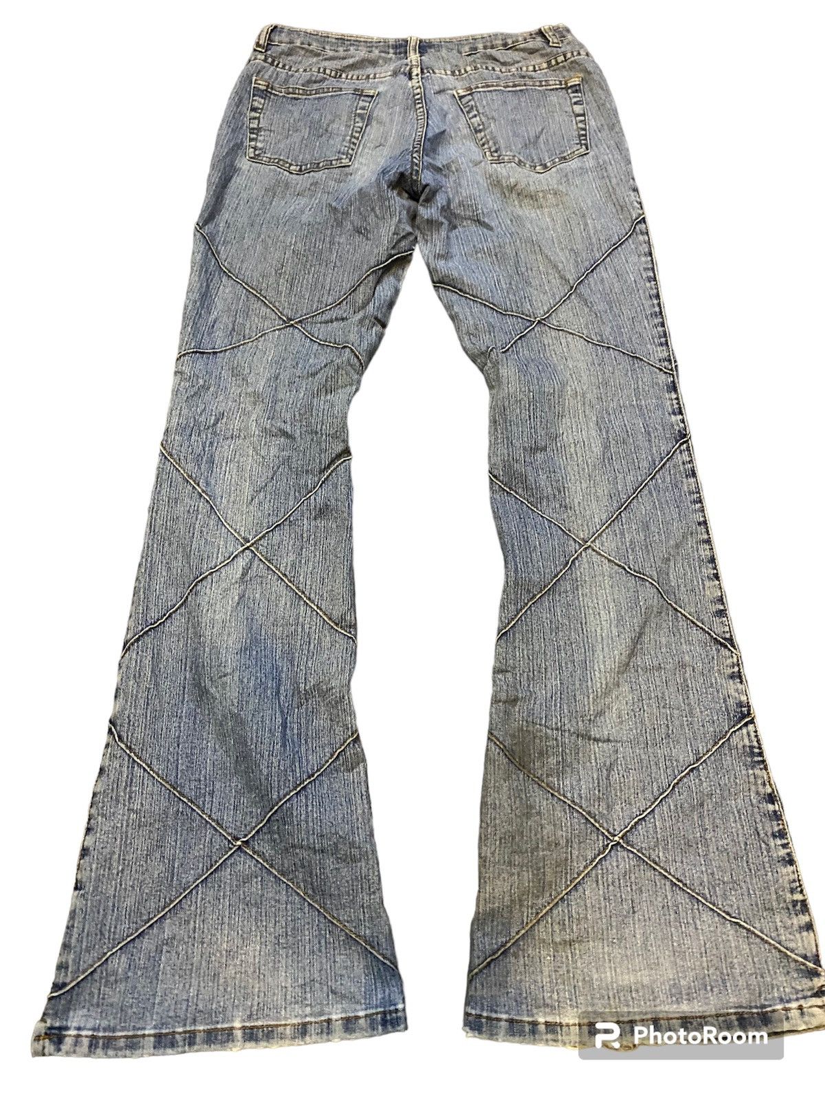 Hysteric Glamour × Japanese Brand × Tornado Mart Flare jeans hagi haphazard boot cut Size 30" / US 8 / IT 44 - 1 Thumbnail