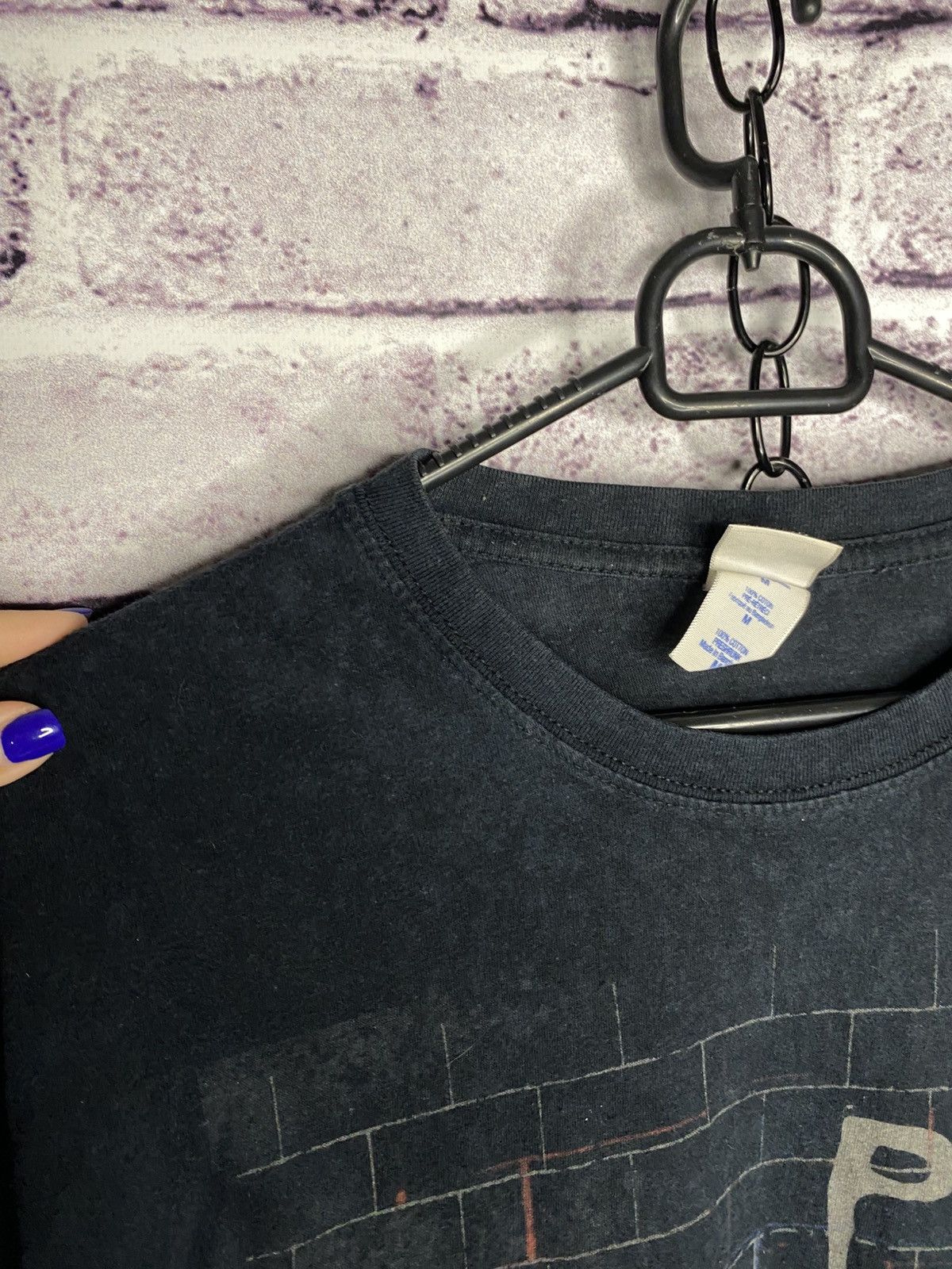 Pink Floyd Men's Vintage T-Shirt Pink Floyd The Wall Print Tee Size US M / EU 48-50 / 2 - 6 Thumbnail