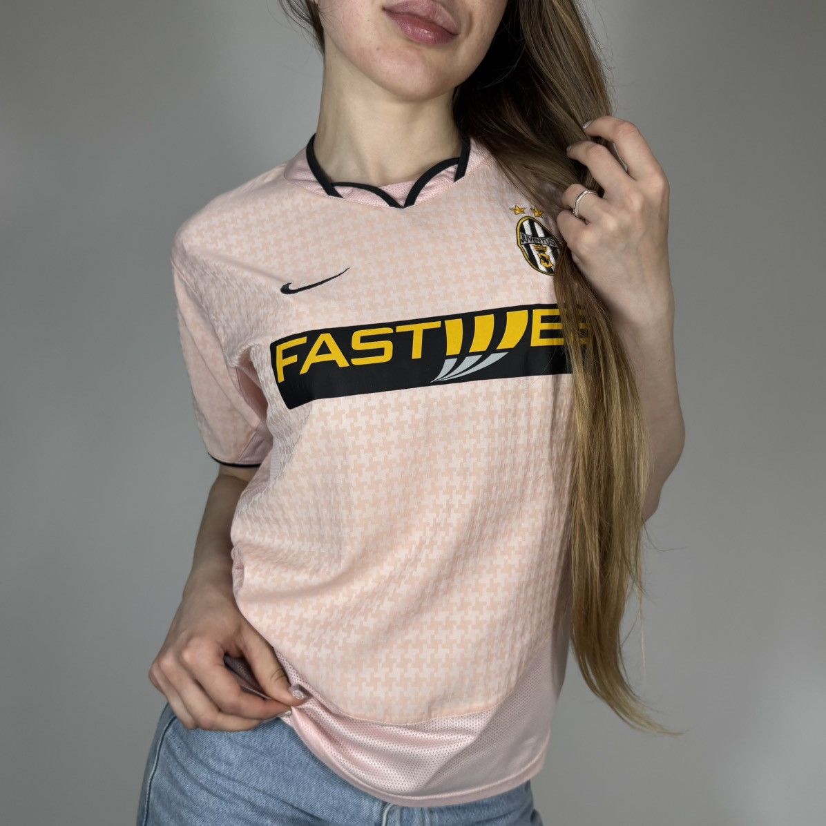 Nike Vintage 2003 Nike Juventus Soccer Football Retro Y2K Jersey Size L / US 10 / IT 46 - 2 Thumbnail