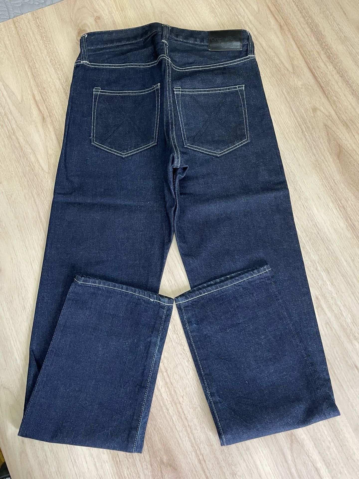 Original Fake OriginalFake KAWS Red Tooth Waist Raw Denim Jeans W30 GC Size US 30 / EU 46 - 3 Thumbnail