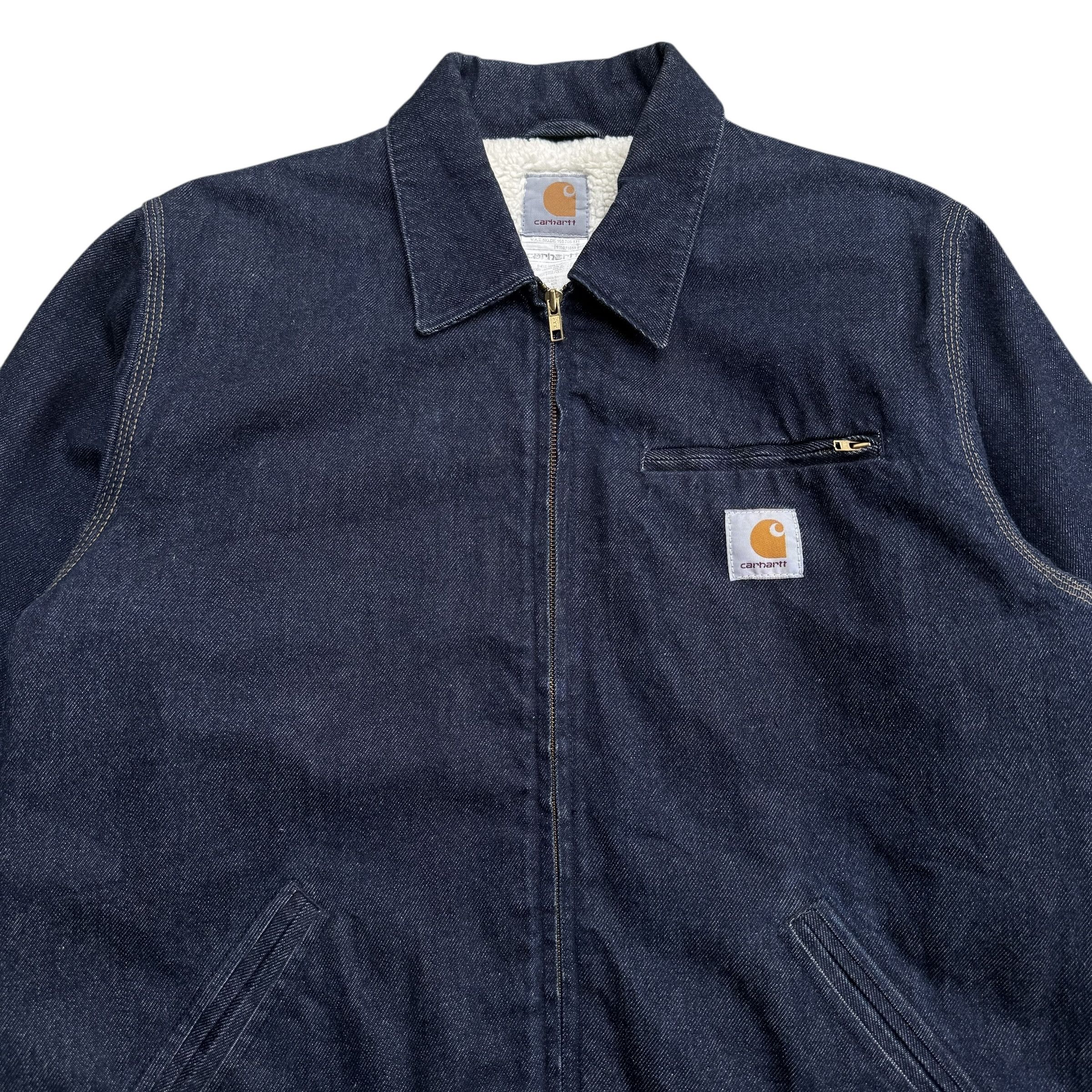 Carhartt 90's Carhartt Detroit Denim Jacket Size US L / EU 52-54 / 3 - 6 Thumbnail