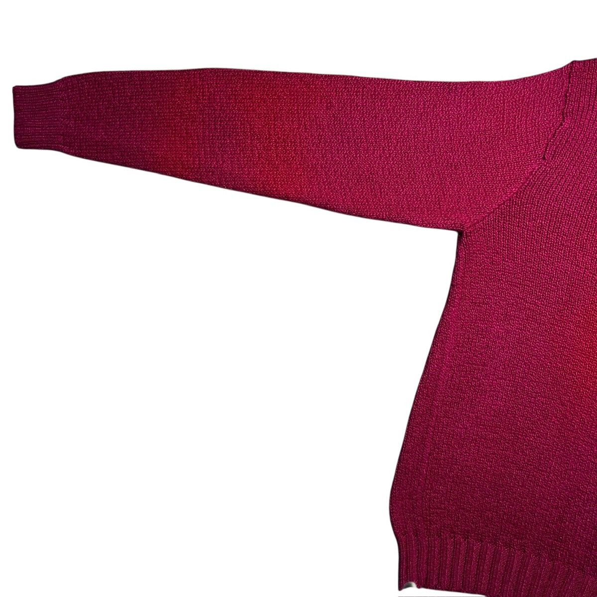 Polo Ralph Lauren Vintage Polo Ralph Lauren Red Cotton Knit Pullover Sweater Size US L / EU 52-54 / 3 - 10 Thumbnail