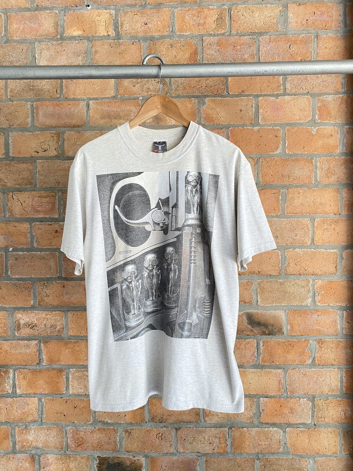 Vintage Birth Machine H.R.Giger tee Size US M / EU 48-50 / 2 - 2 Thumbnail