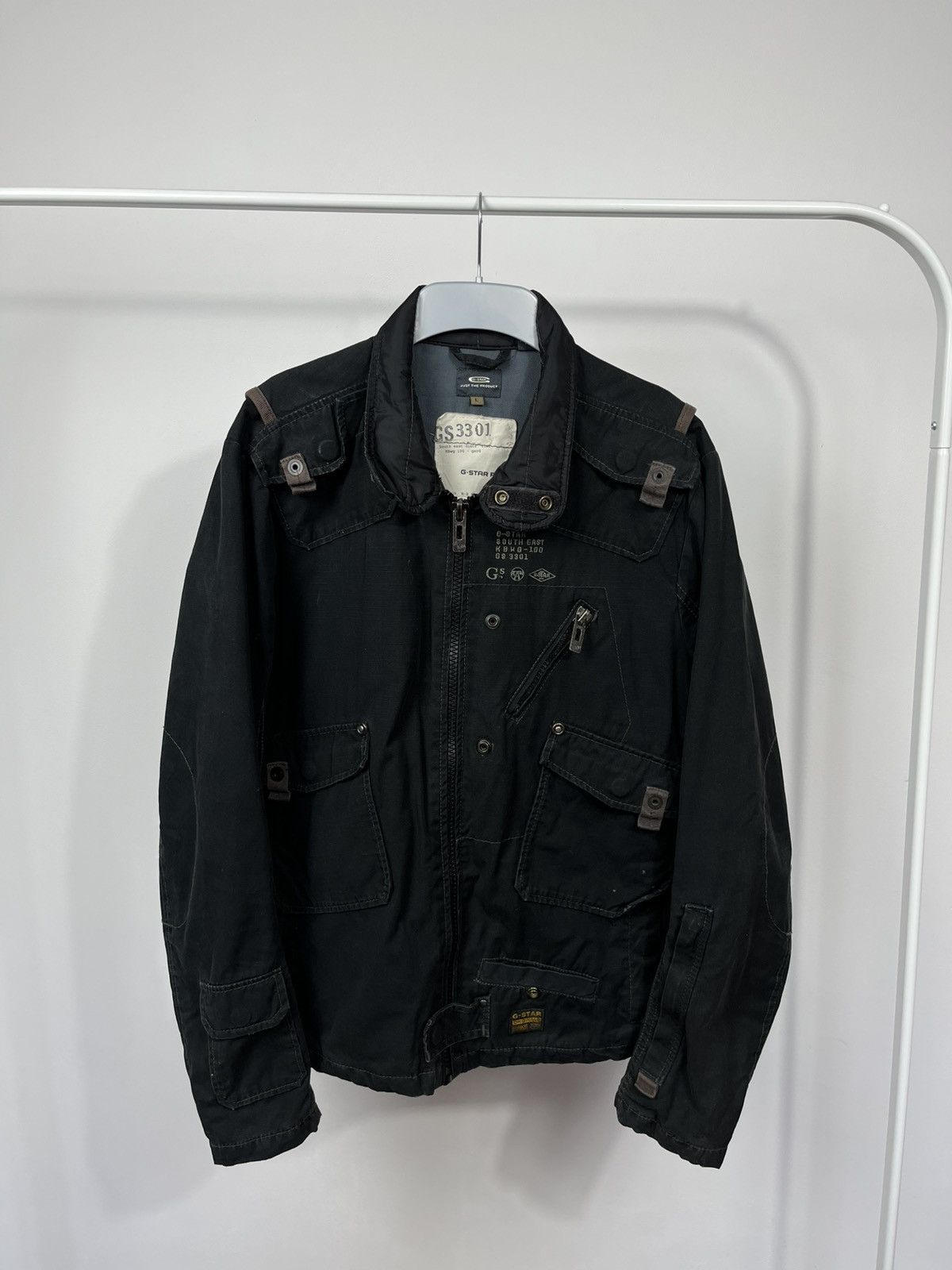 G-Star G-Star RAW GS3301 Tactical Jacket L w/ Big Back Logo Size US L / EU 52-54 / 3 - 2 Thumbnail