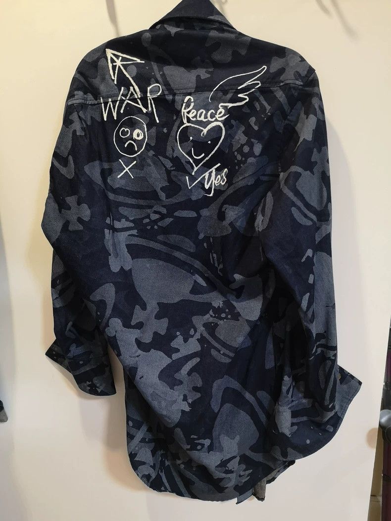 Vivienne Westwood Vivienne Westwood Taboo Kiss series camouflage shirts Size M / US 6-8 / IT 42-44 - 2 Thumbnail