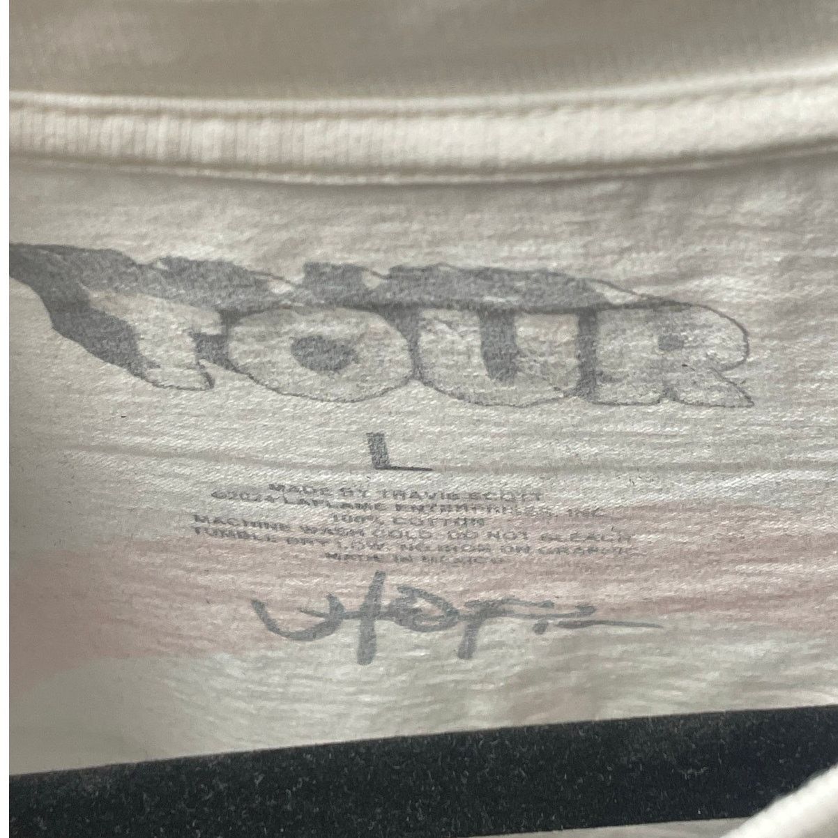 Travis Scott Travis Scott Utopia Circus Maximus 2024 Tour III Graphic Tee Size US L / EU 52-54 / 3 - 6 Thumbnail