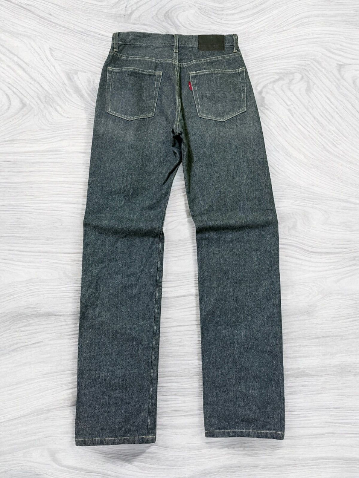 Hysteric Glamour × Japanese Brand DISTRESSED JUNYA WATANABE STYLE DENIM JEANS Size US 29 - 2 Thumbnail