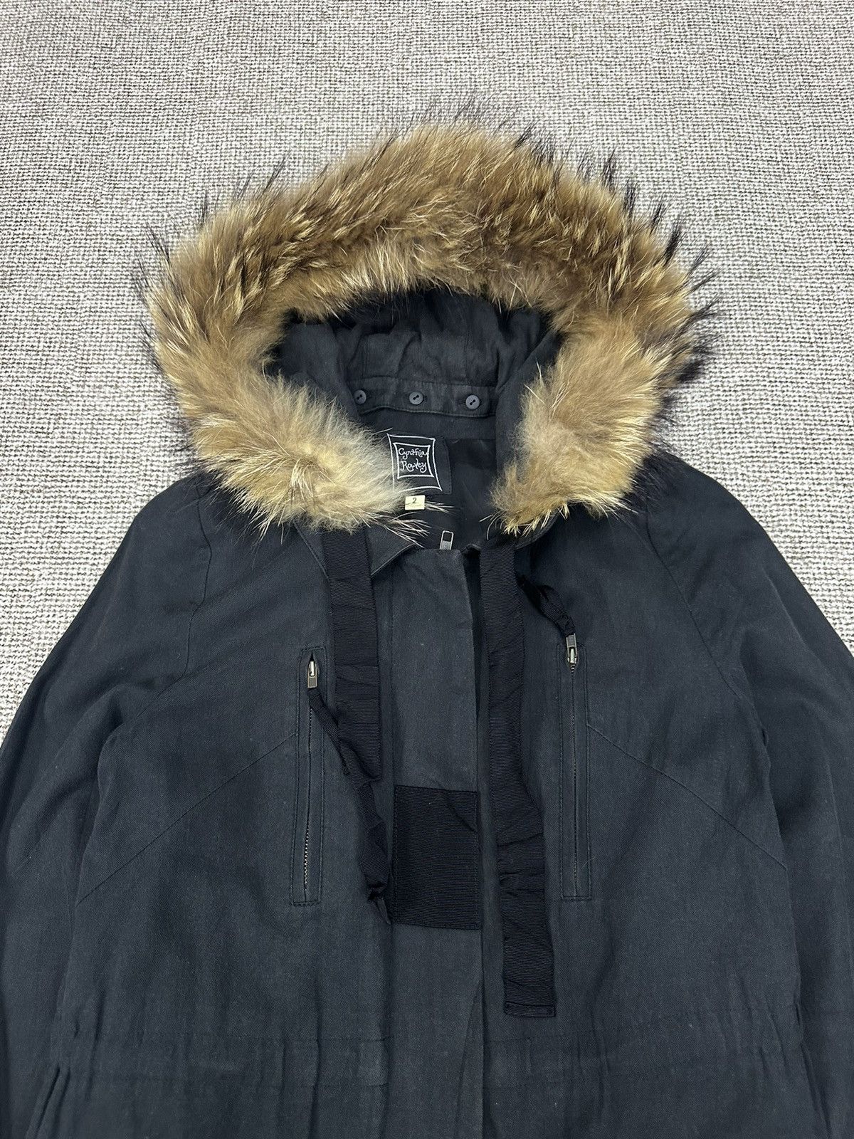 If Six Was Nine Cynthia Rowley Fur Soft Jacket Z256 Size S / US 4 / IT 40 - 3 Thumbnail