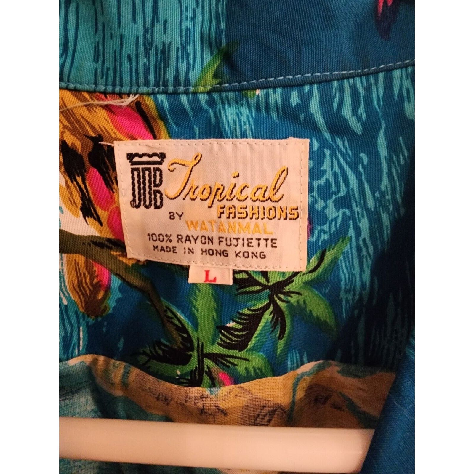 Other Vtg Tropical Fashions By Watanmal Bahamas Shirt Size Large Size US L / EU 52-54 / 3 - 5 Thumbnail