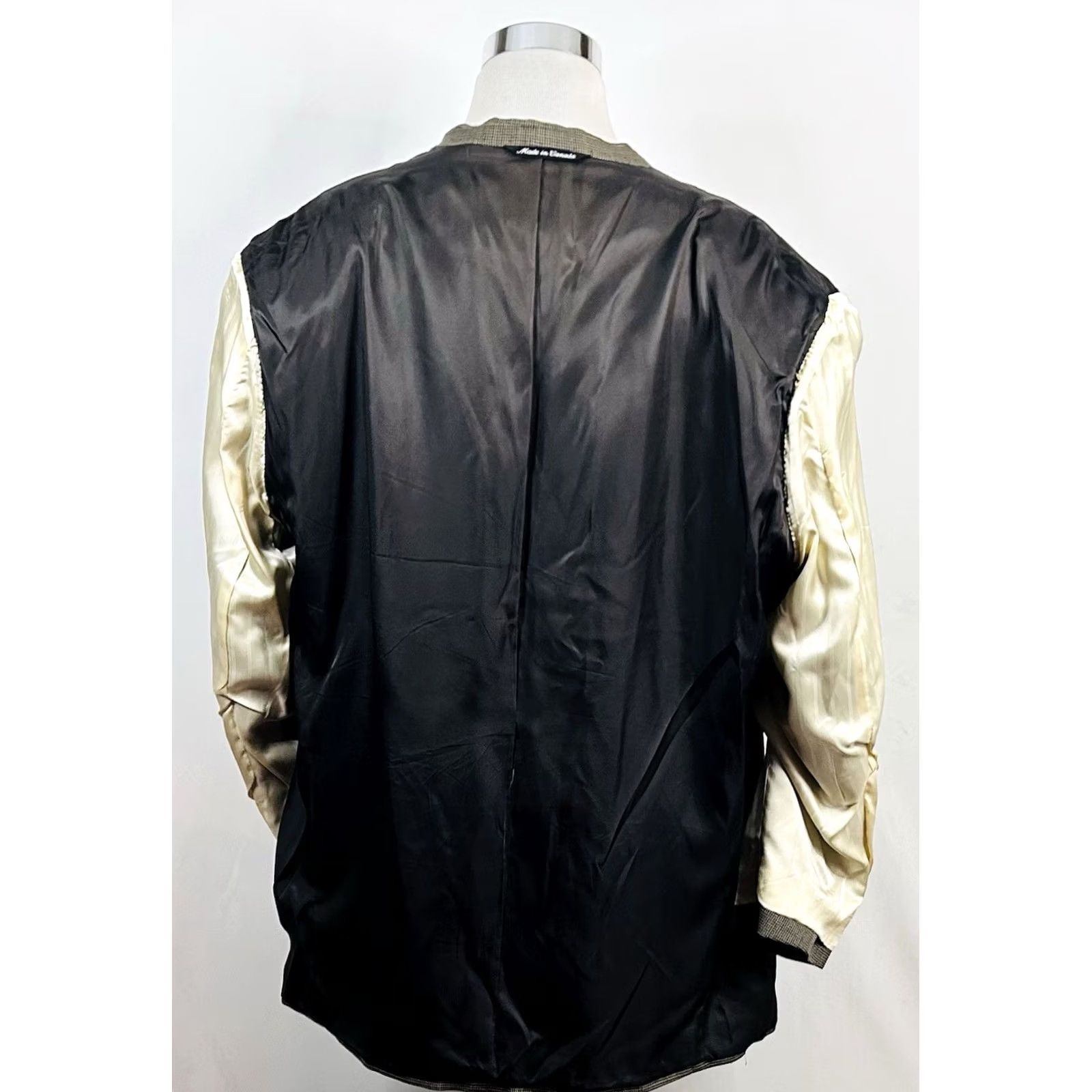 Jack Victor Jack Victor 54L Sport Coat 100% Wool Brown Knit Three-Button Lined Jacket/Coat Long Men's Regular Wool Notch Lapel 3-Button Vintage N/A Size US XS / EU 42 / 0 - 7 Thumbnail