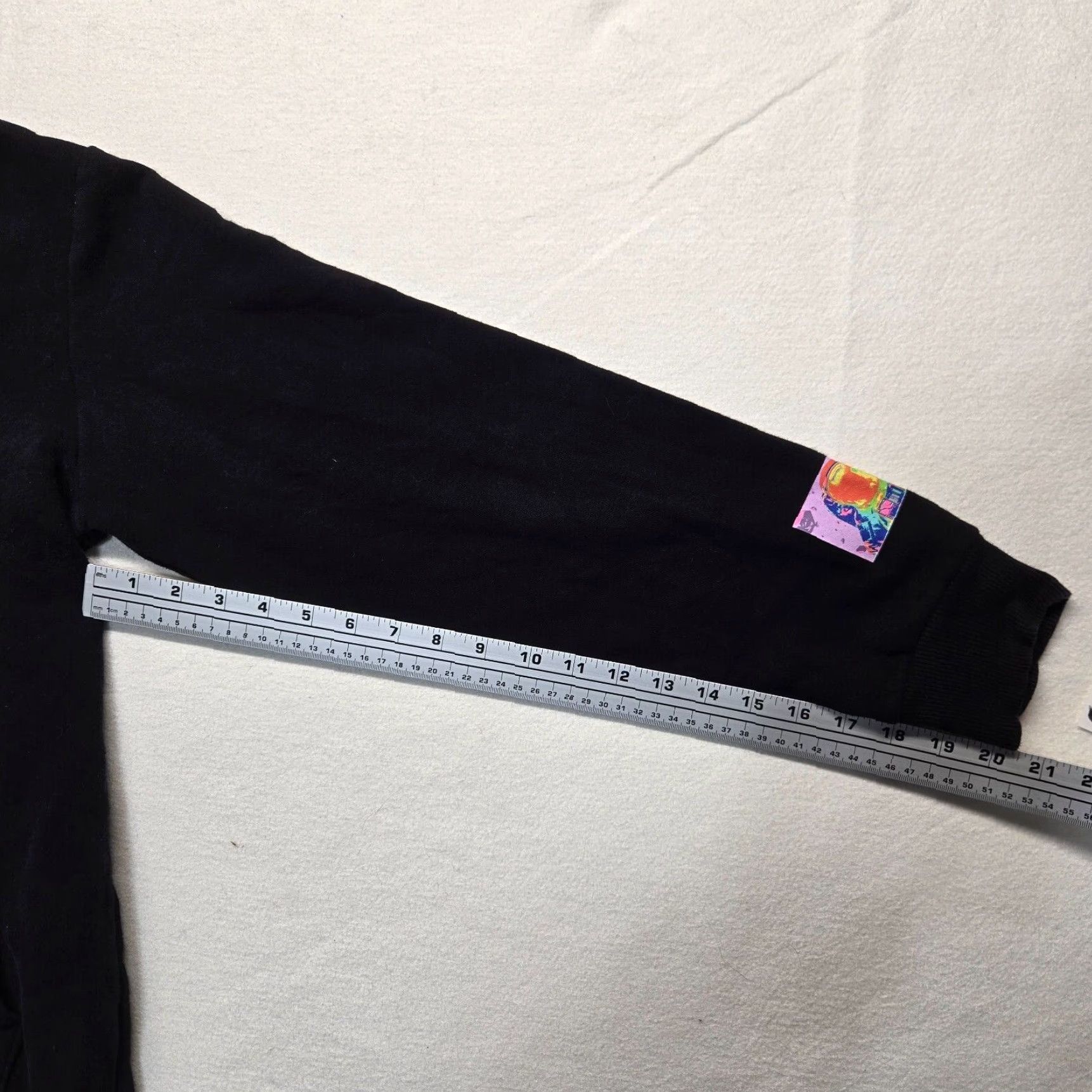 NASA Hyper Space Hoodie Men's S Black Cotton Blend Pullover with Pockets NASA Space Theme Logo Sweater Vintage No Size US S / EU 44-46 / 1 - 5 Thumbnail