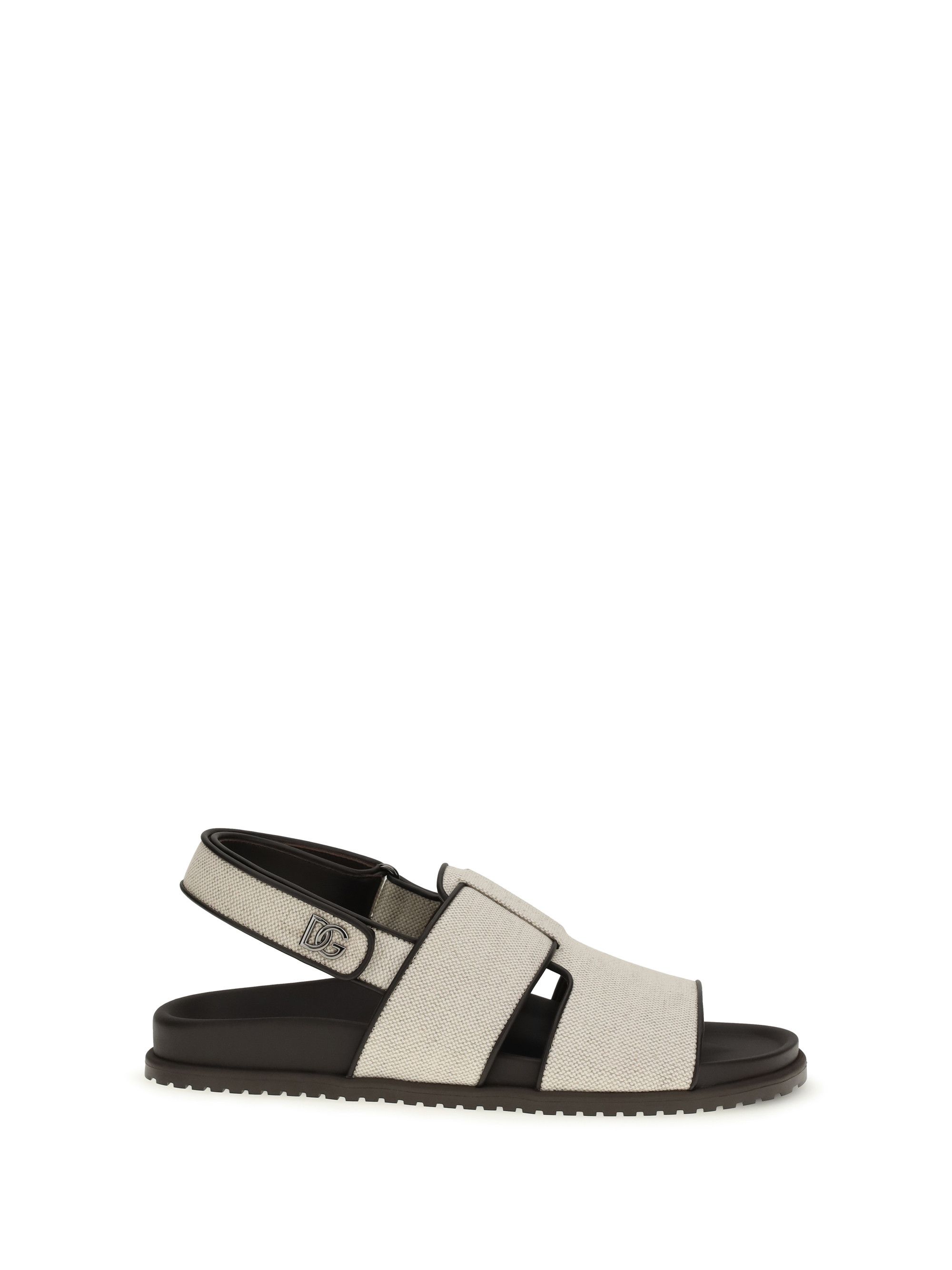 Dolce & Gabbana Fabric and leather Sandals Size US 9 / EU 42 - 1 Thumbnail