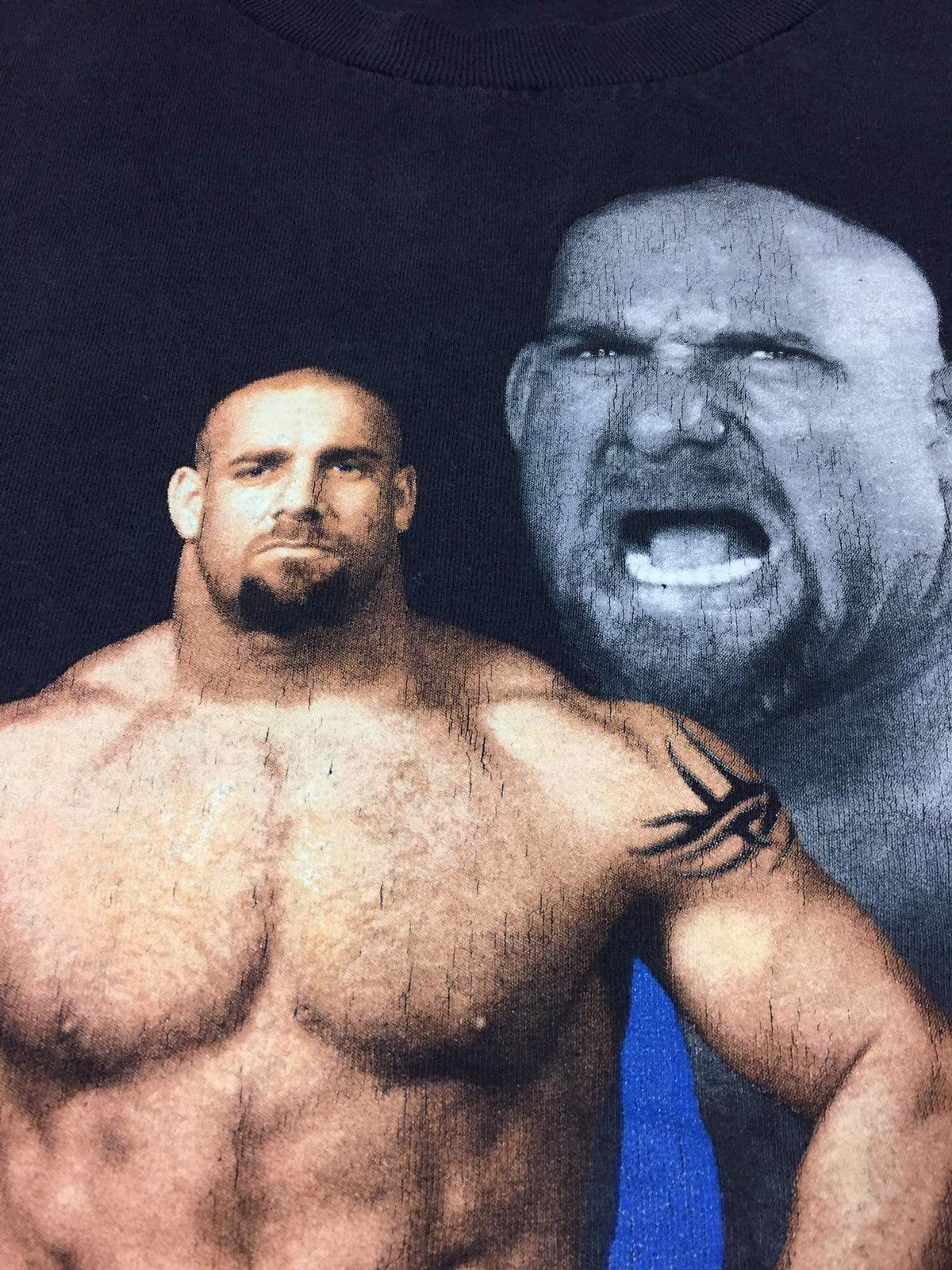 Vintage Vintage 1998 Goldberg World Championship Wrestling T-Shirt Size US XL / EU 56 / 4 - 4 Thumbnail