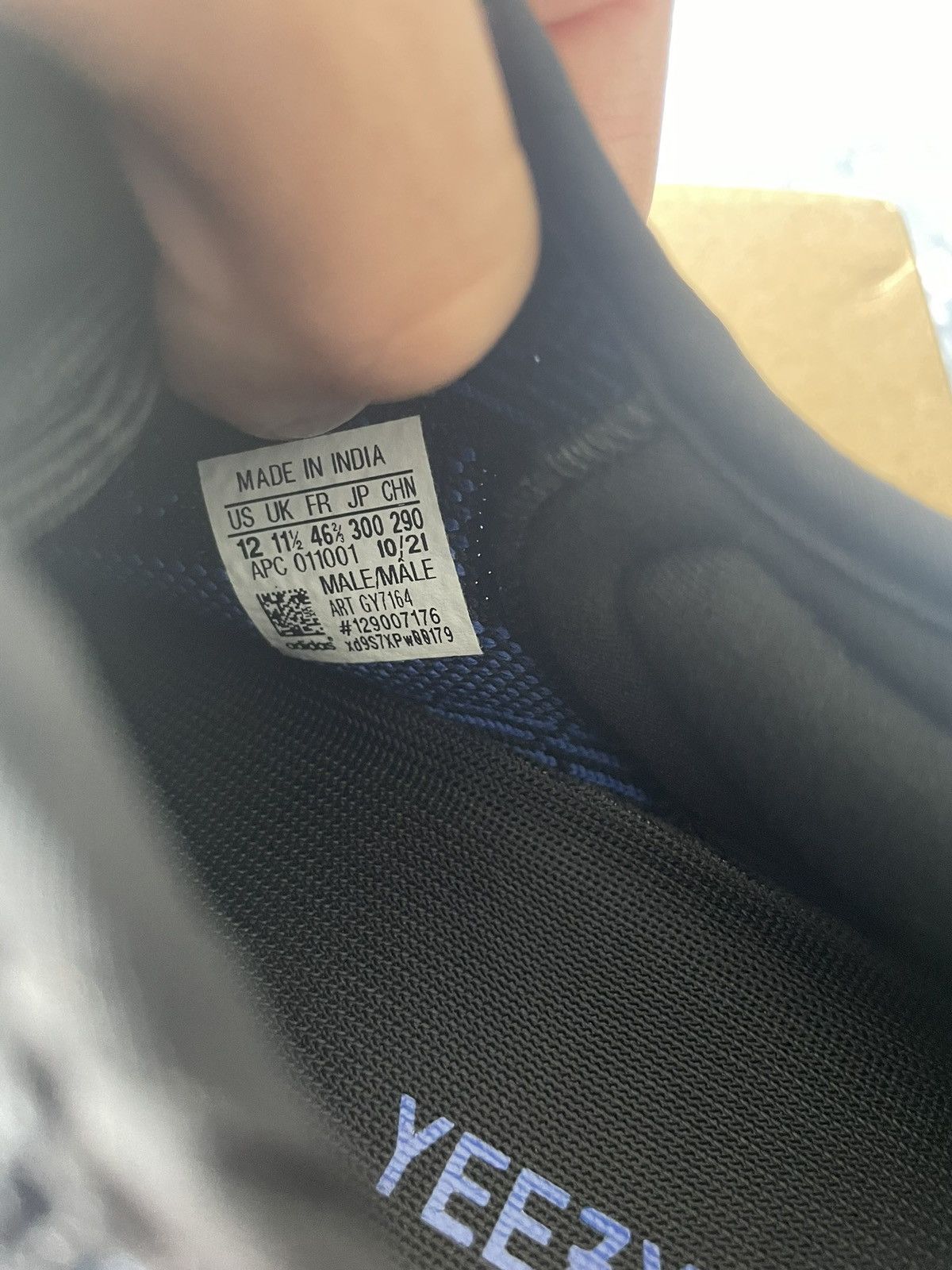 Adidas × Kanye West × Yeezy Yeezy Boost 350 Dazzling Blue Size US 12 / EU 45 - 3 Thumbnail
