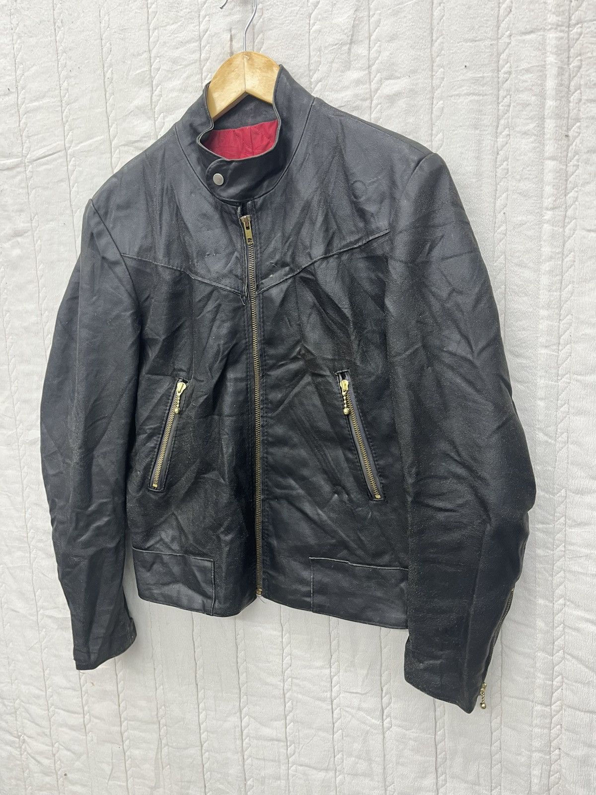 Vintage NEWEY ENGLAND BIKE JACKET Size US S / EU 44-46 / 1 - 3 Thumbnail