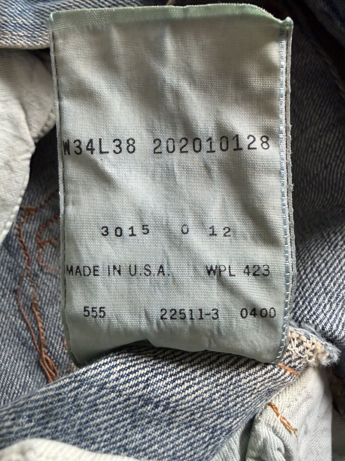 Levi's Vintage Clothing Levis Vintage LVC 201 Deadstock Size US 34 / EU 50 - 8 Thumbnail