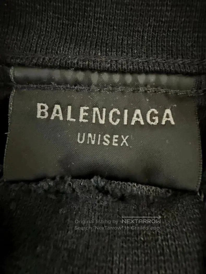 Balenciaga Balenciaga 25 New Embroidered Reverse Logo Tee. Size US XS / EU 42 / 0 - 3 Thumbnail