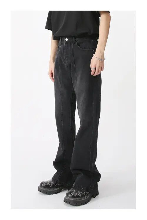 Other Vintage washed casual elastic waist denim trousers Size US 32 / EU 48 - 8 Thumbnail