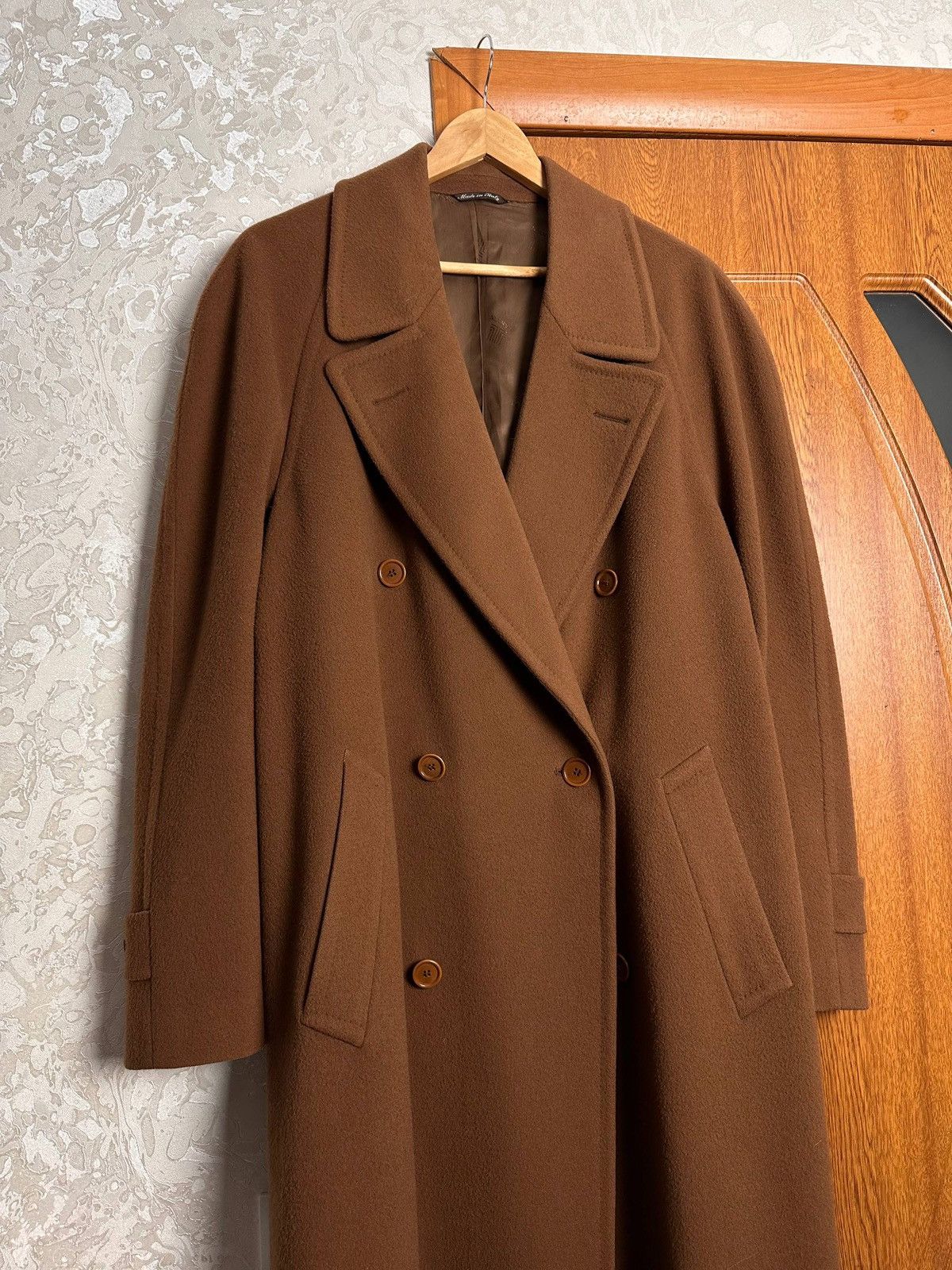 Lanvin Lanvin Paris Wool Cashmere Blend Double Breasted Trench Coat Size XL / US 12-14 / IT 48-50 - 20 Thumbnail