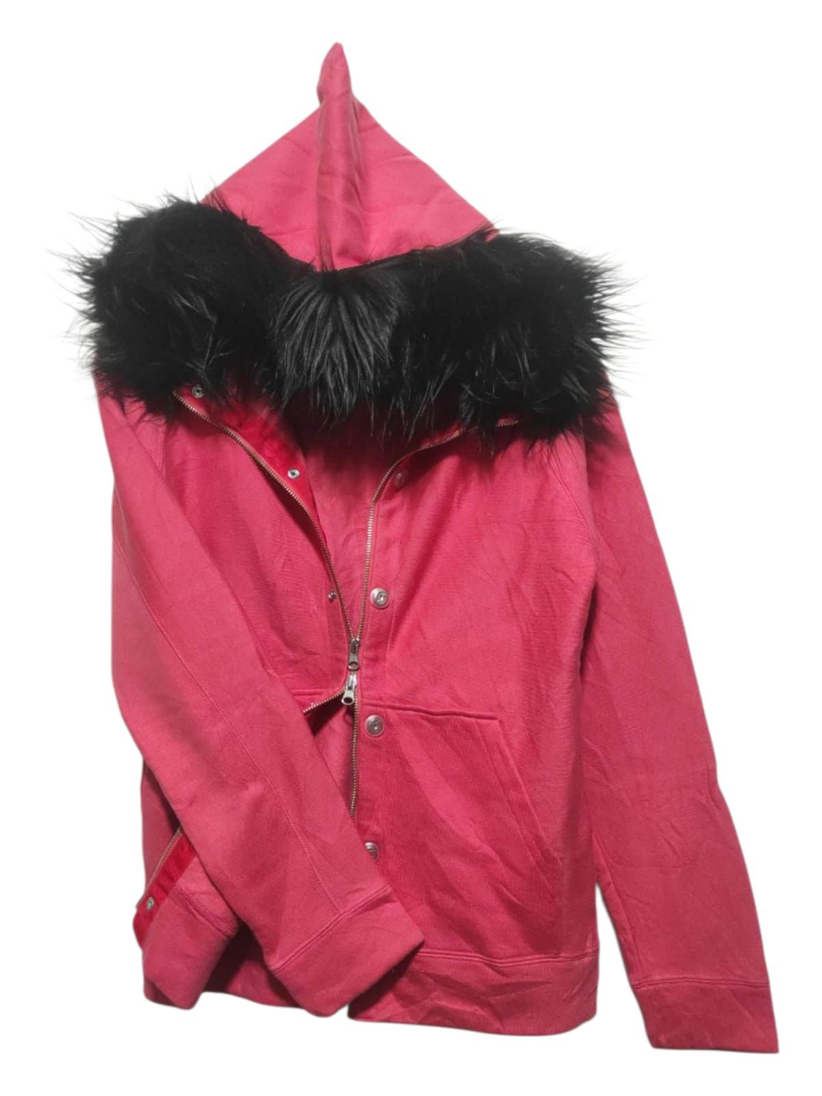 Japanese Brand Cynthia Company Limited for Ladies double zip fur hoodie Size M / US 6-8 / IT 42-44 - 1 Thumbnail