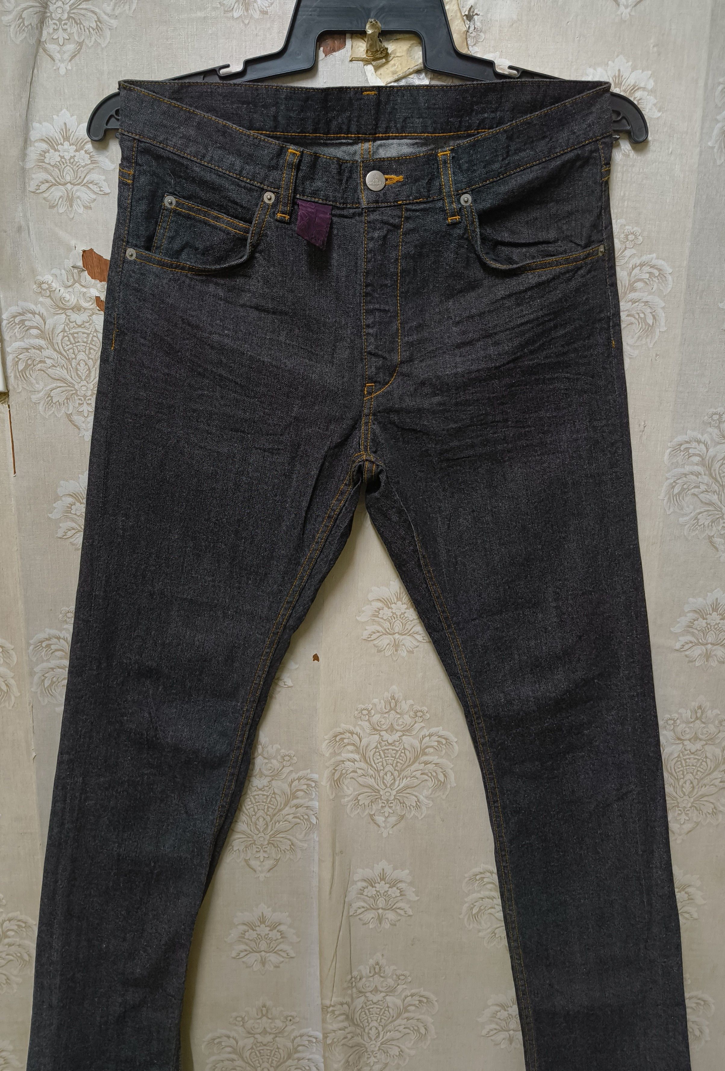 Designer × Vivienne Westwood VIVIANNE WESTWOOD MAN BLACK ORB DENIM Size US 32 / EU 48 - 13 Thumbnail