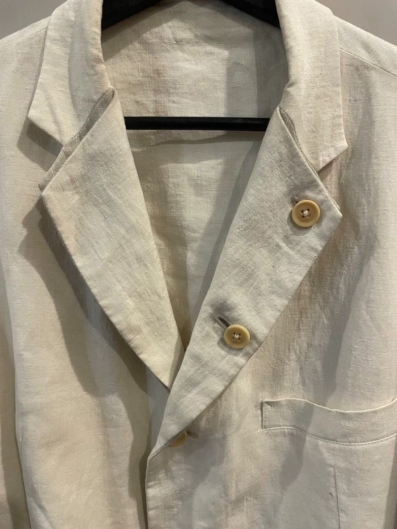 Yohji Yamamoto Yohji Yamamoto 2007 SS double collar blazer jacket Size US M / EU 48-50 / 2 - 3 Thumbnail