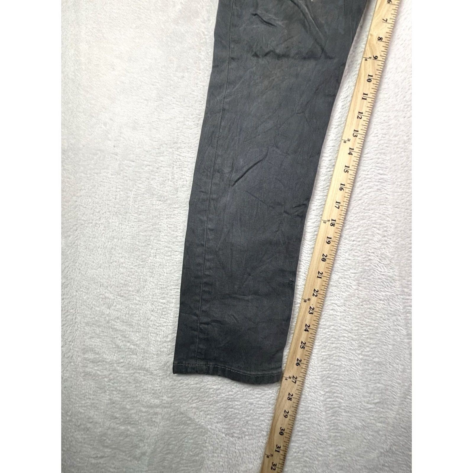 Levi's Levi's 510 Jeans Black Skinny Fit Denim Size 33x30 Mens Size US 33 - 4 Thumbnail