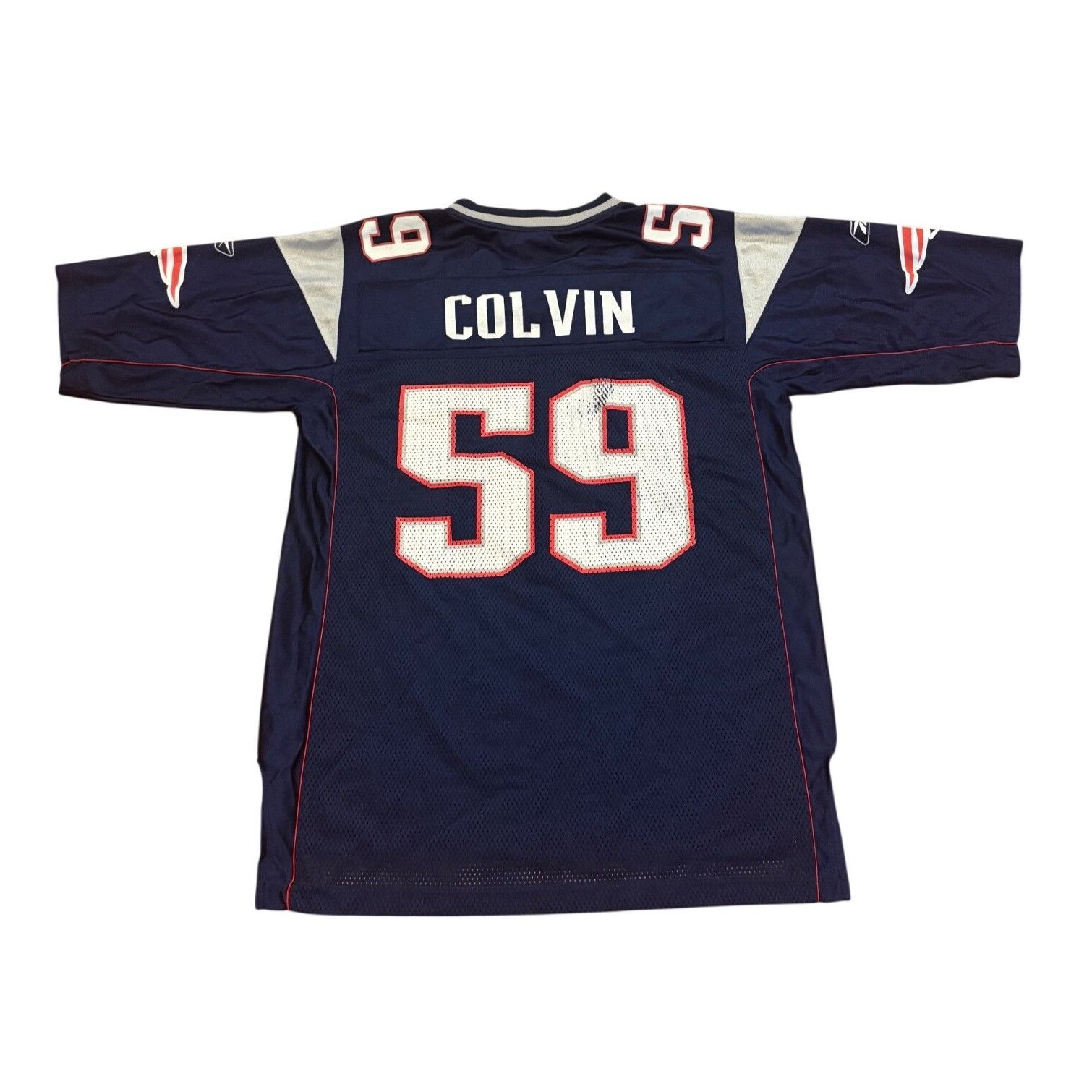 Reebok Reebok New England Patriots Rosevelt Colvin #59 NFL Football Size US M / EU 48-50 / 2 - 1 Thumbnail