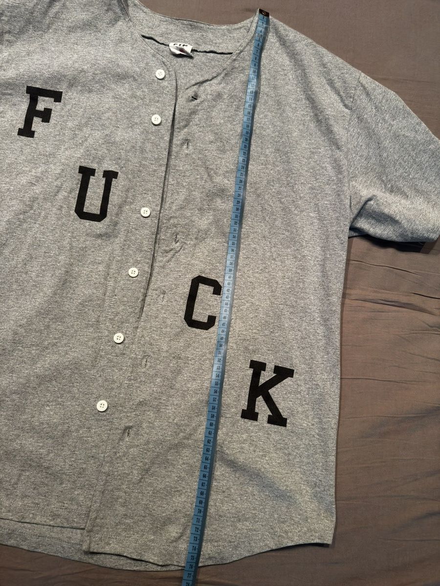 Fuck The Population Ftp Fuck Baseball Jersey Size US XL / EU 56 / 4 - 4 Thumbnail